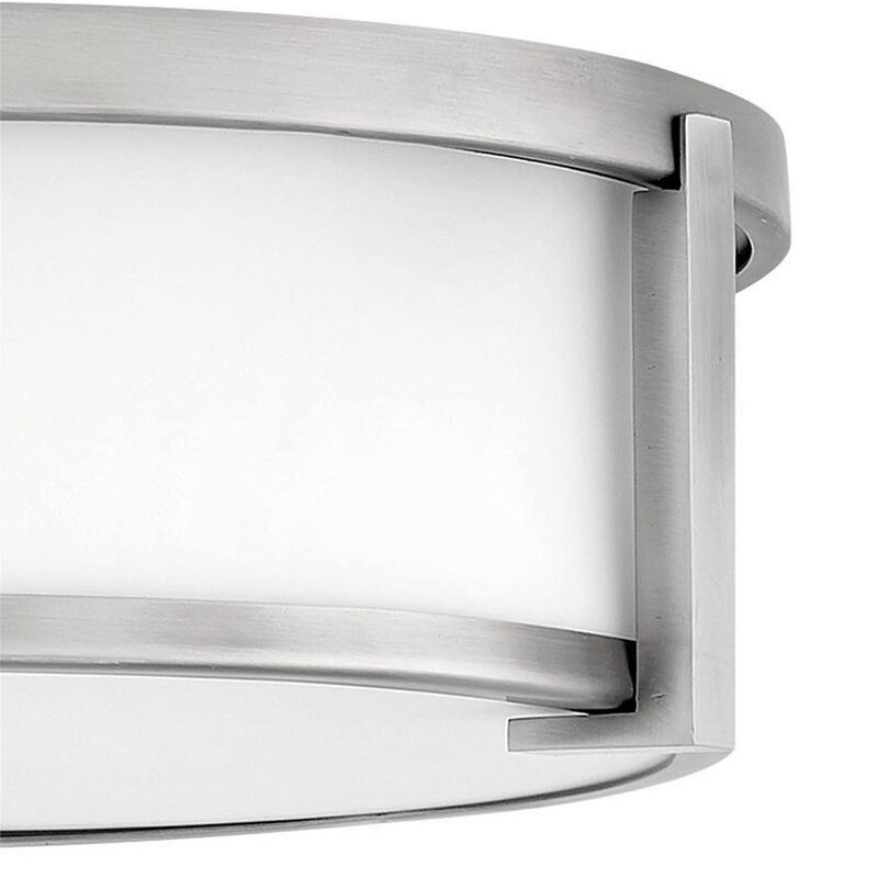 Lowell 13 Inch 2 Light Flush Mount by Hinkley