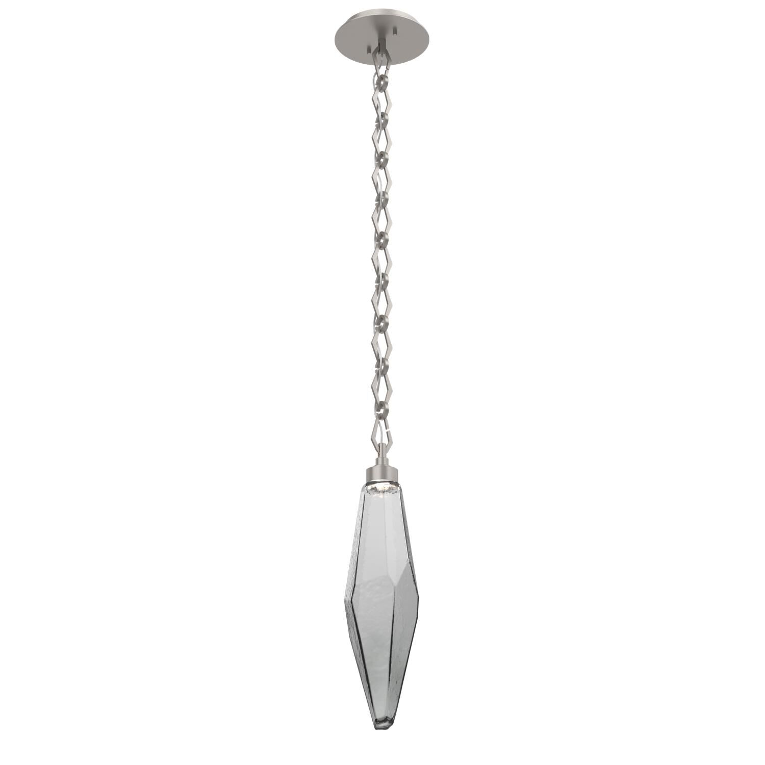 Levi Wilson Rock Crystal 6 Inch Mini Pendant by Hammerton Studio