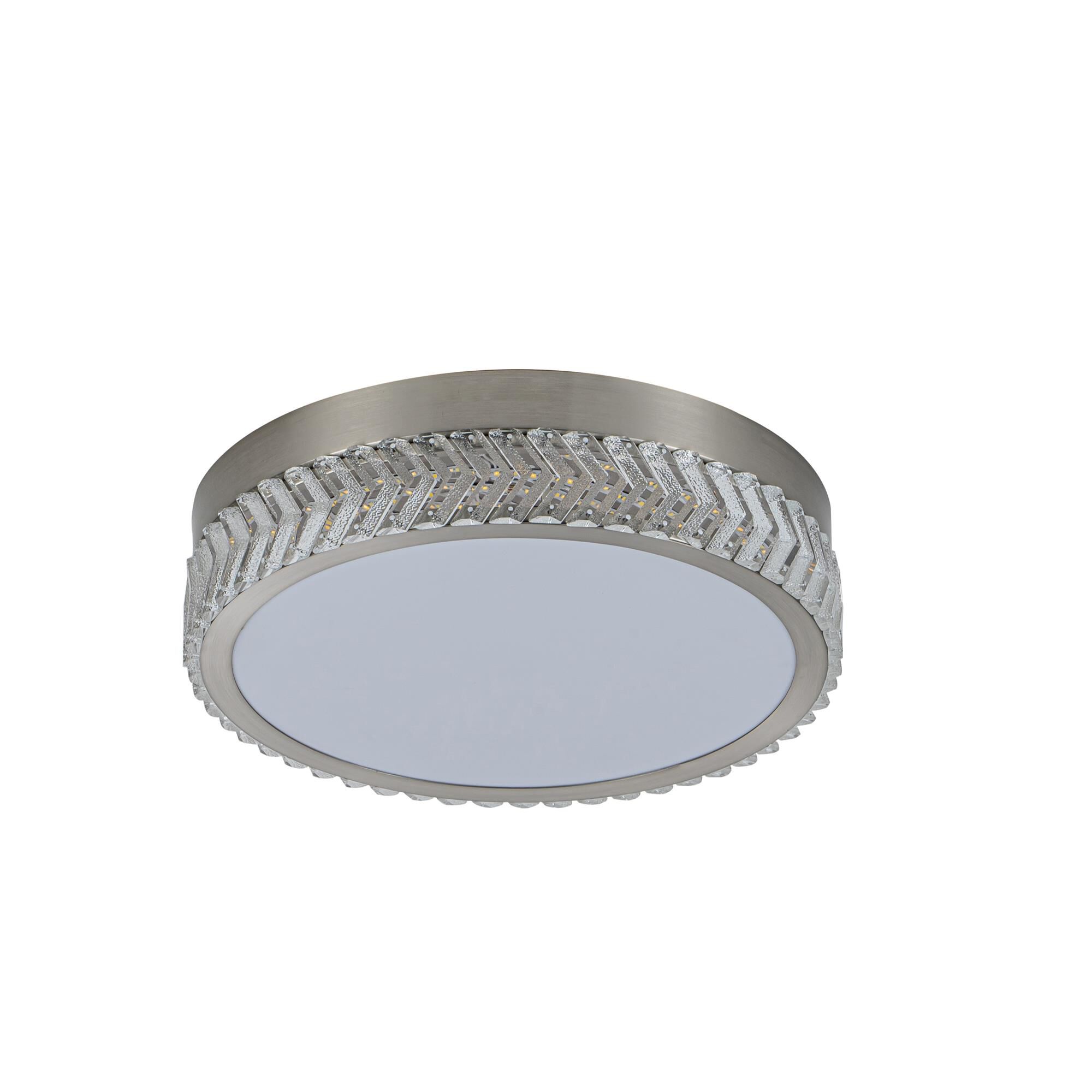Chevron 16 Inch Flush Mount by Artcraft
