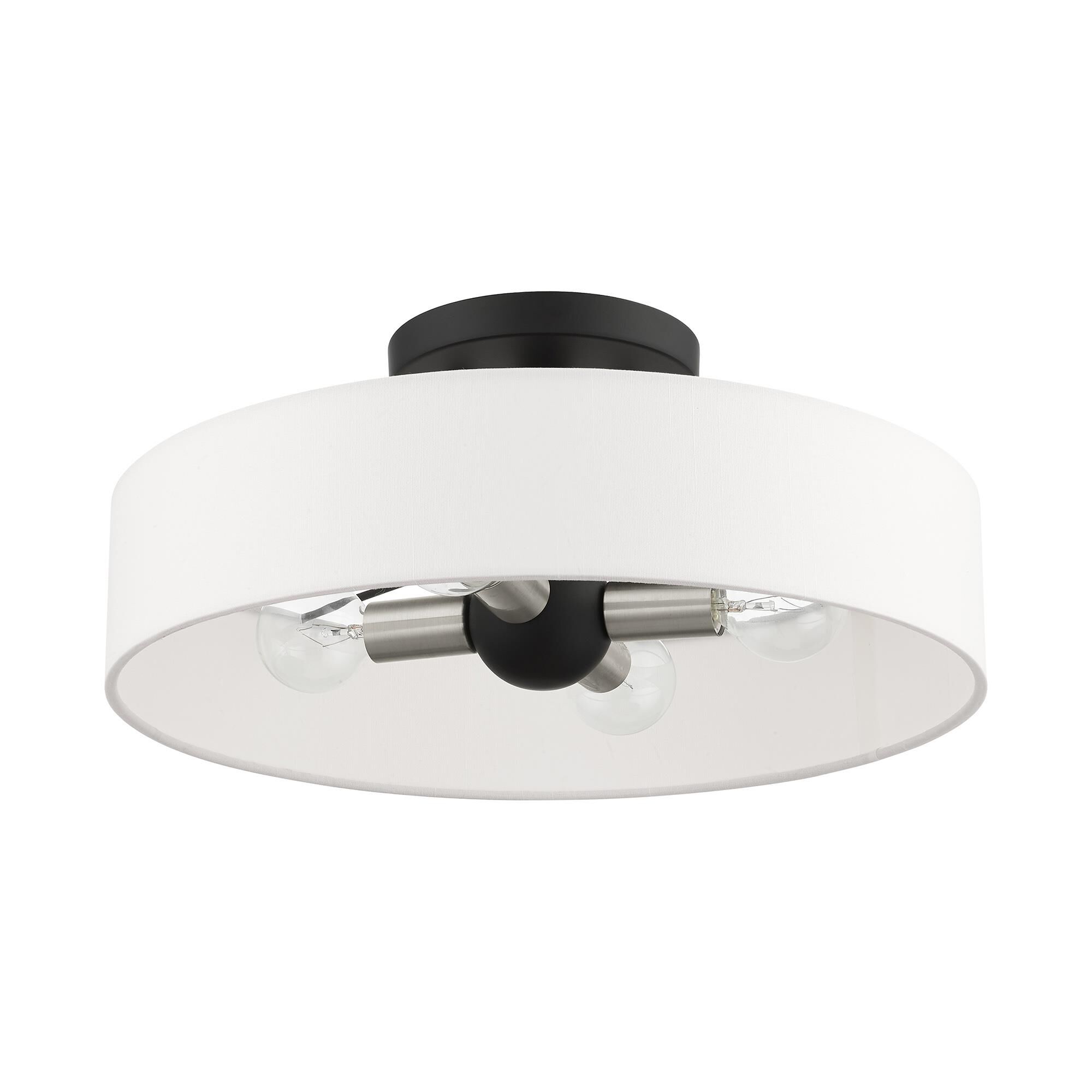 Venlo 14 Inch 4 Light Semi Flush Mount by Livex Lighting