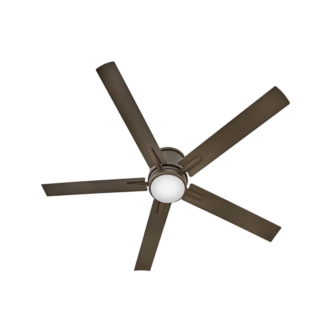 Vail Outdoor Rated 52 Inch Flush Mount Fan with Light Kit by Hinkley Lighting