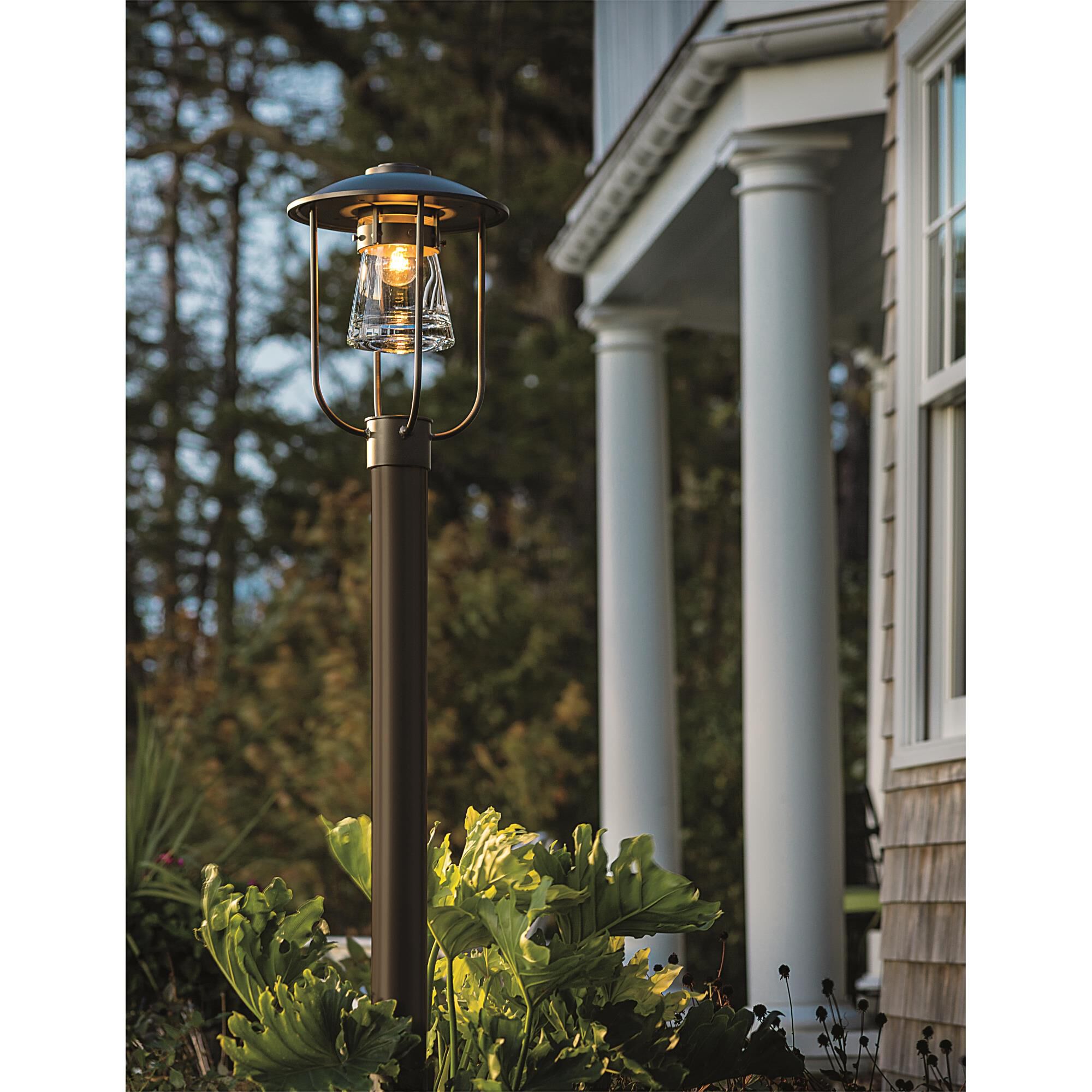 Shown in Coastal Dark Smoke finish and Clear  glass