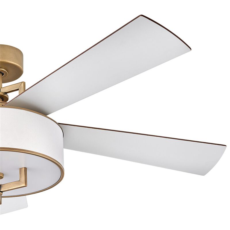 Hampton 56 Inch Ceiling Fan with Light Kit by Hinkley