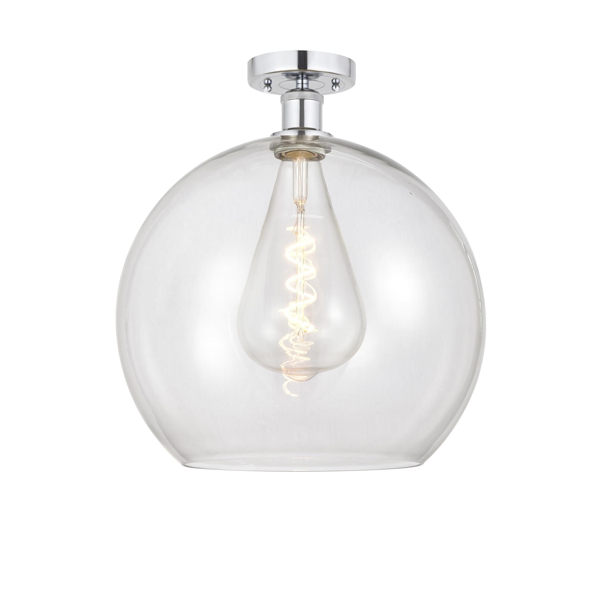 Bruno Marashlian Athens 13 Inch 1 Light Semi Flush Mount by Innovations Lighting