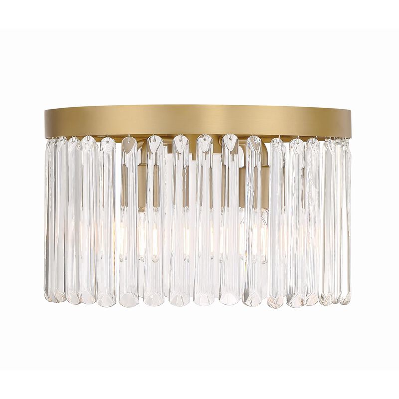 Emory 15 Inch 4 Light Flush Mount by Crystorama