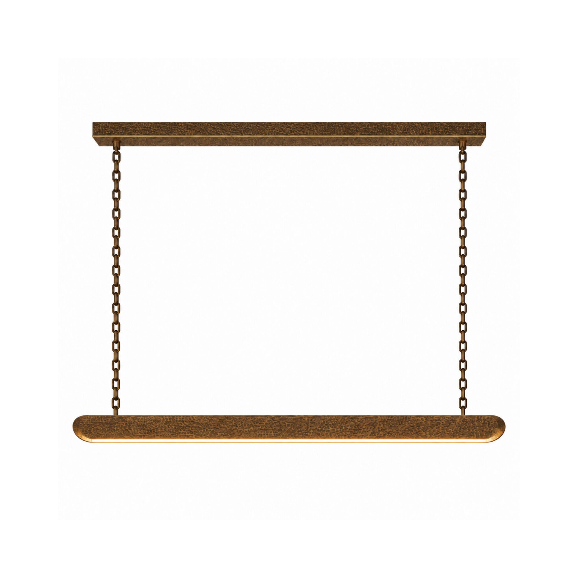 Martyn Lawrence Bullard Manhattan Large Linear Chandelier,