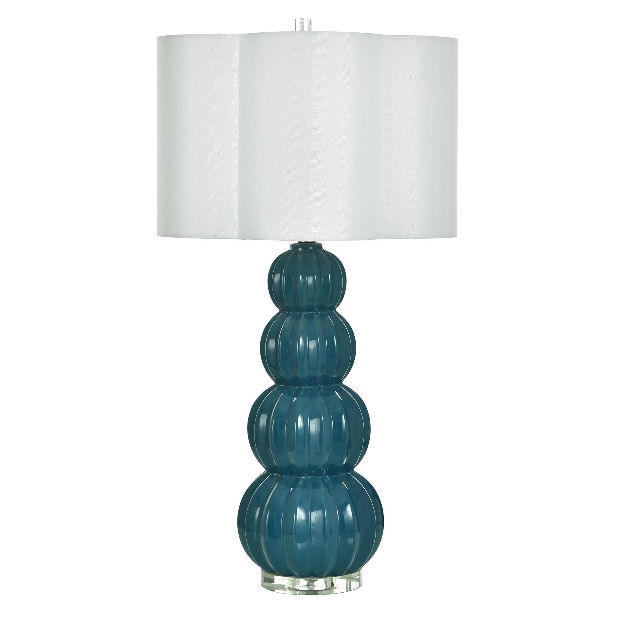 Shown in Navy finish and Off-White shade