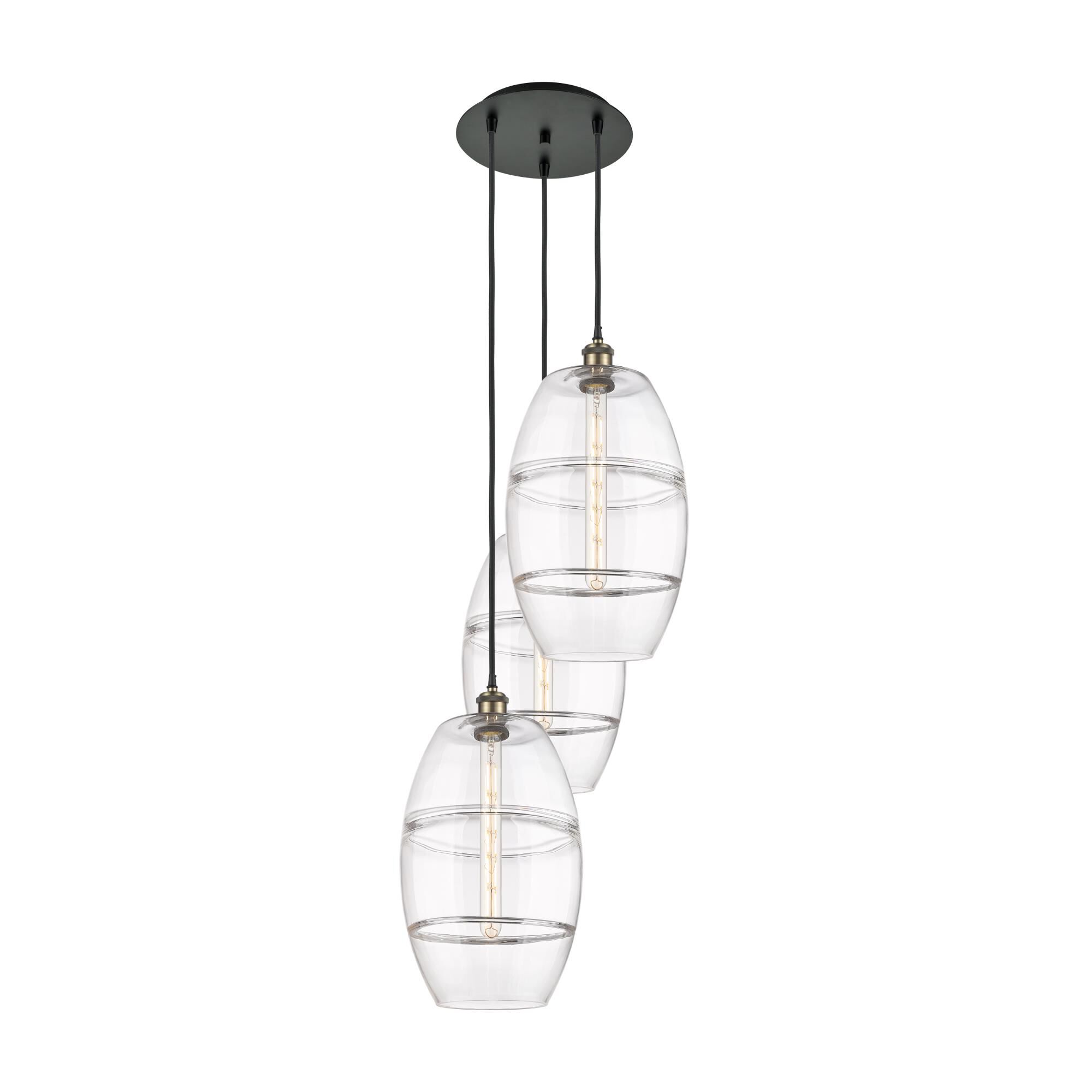 Bruno Marashlian Vaz 17 Inch Multi Light Pendant by Innovations Lighting