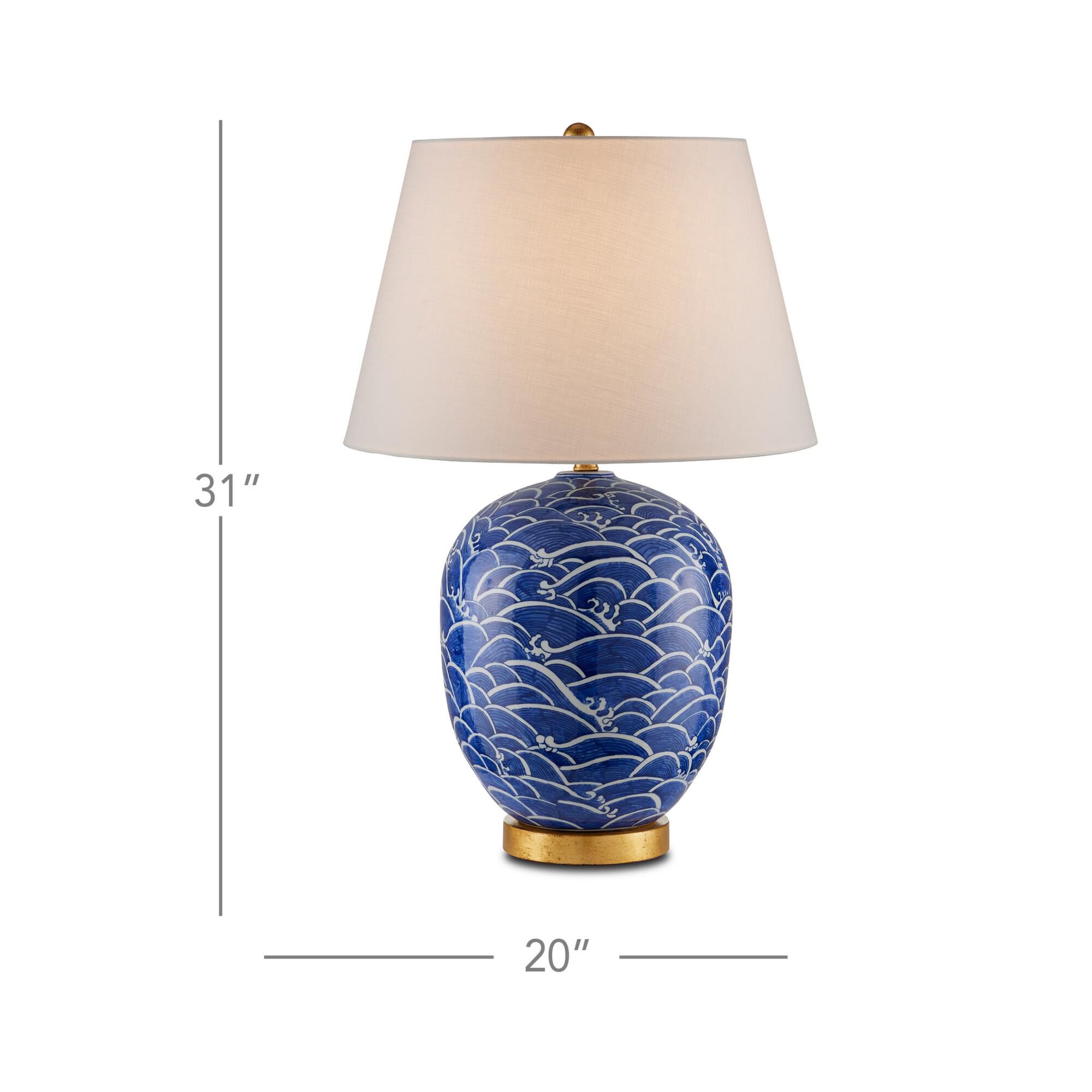 Nami Table Lamp by Currey and Company