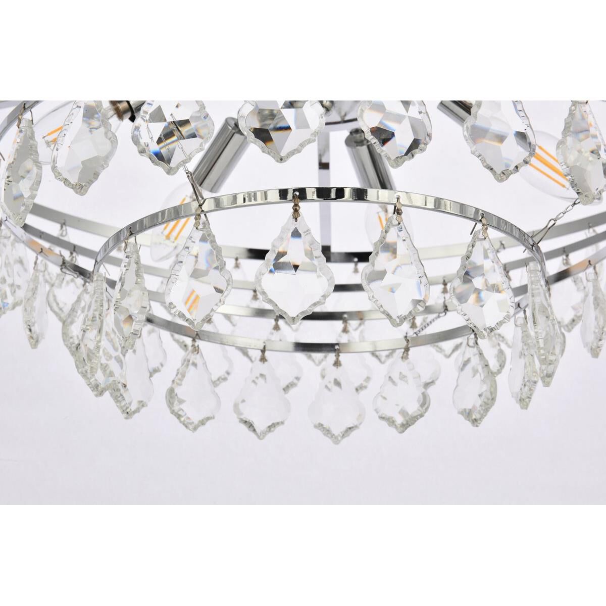 Ella 28 Inch Large Pendant by Elegant Lighting