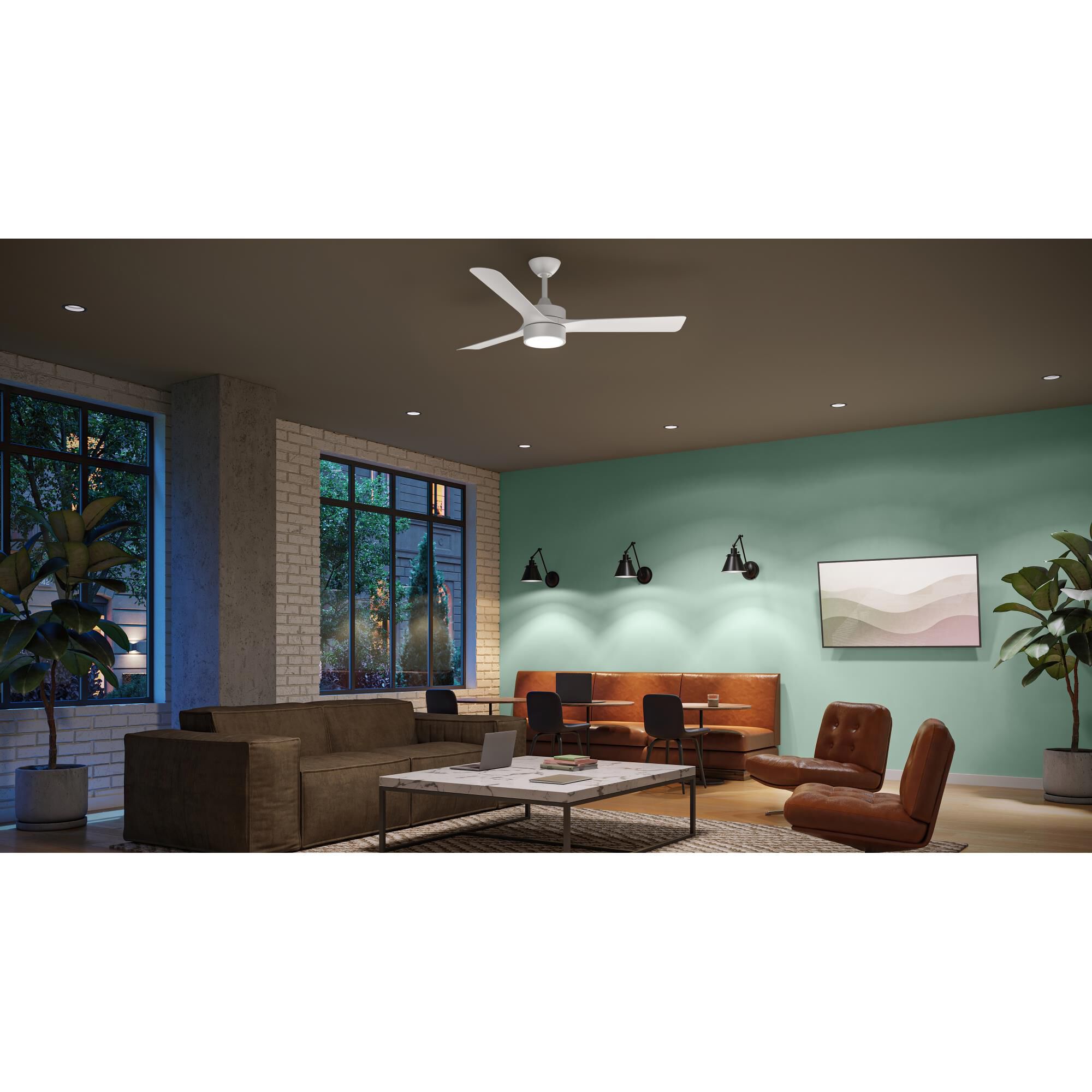 Axion 52 Inch Ceiling Fan with Light Kit by Progress Lighting