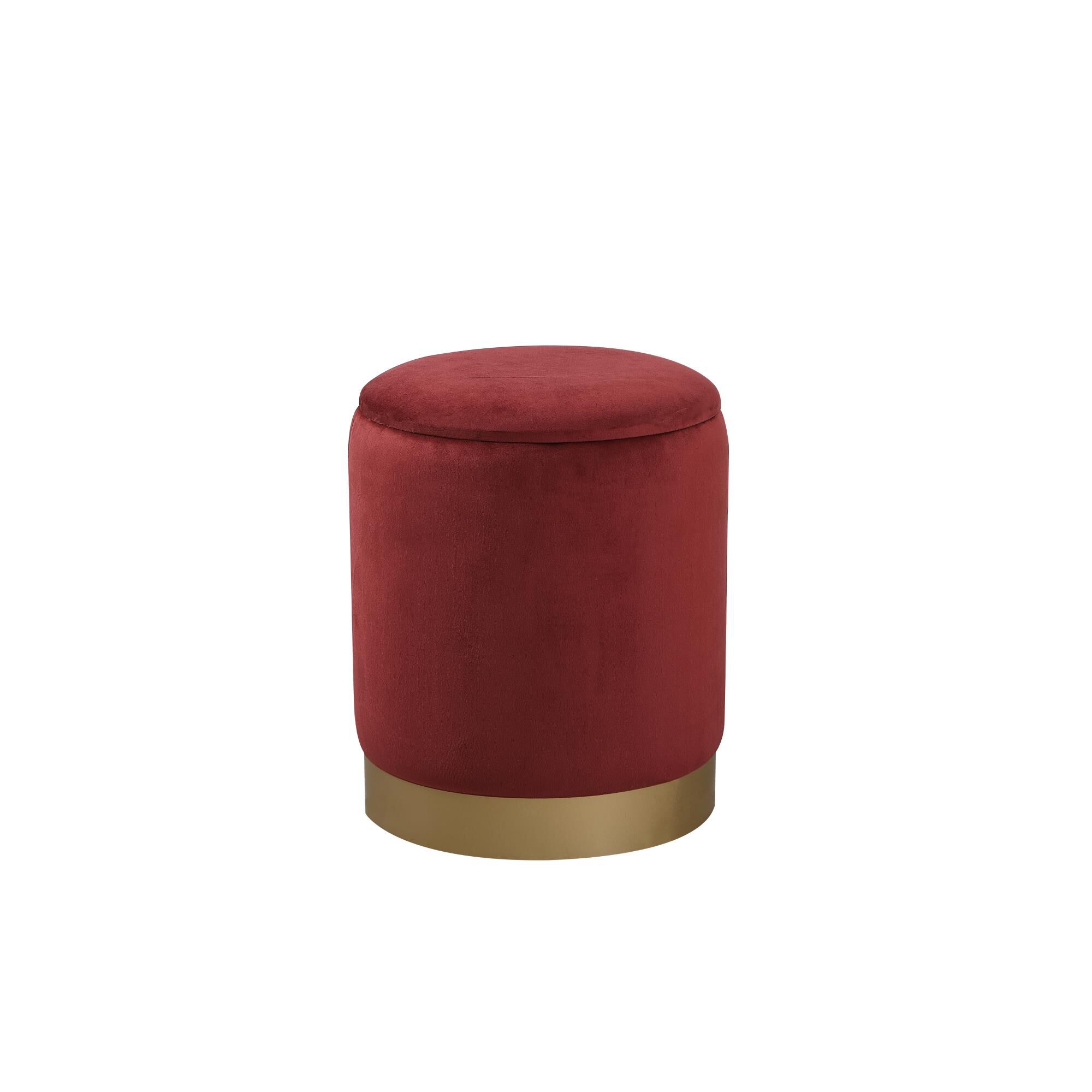 Ozman Ottoman by Elegant Decor