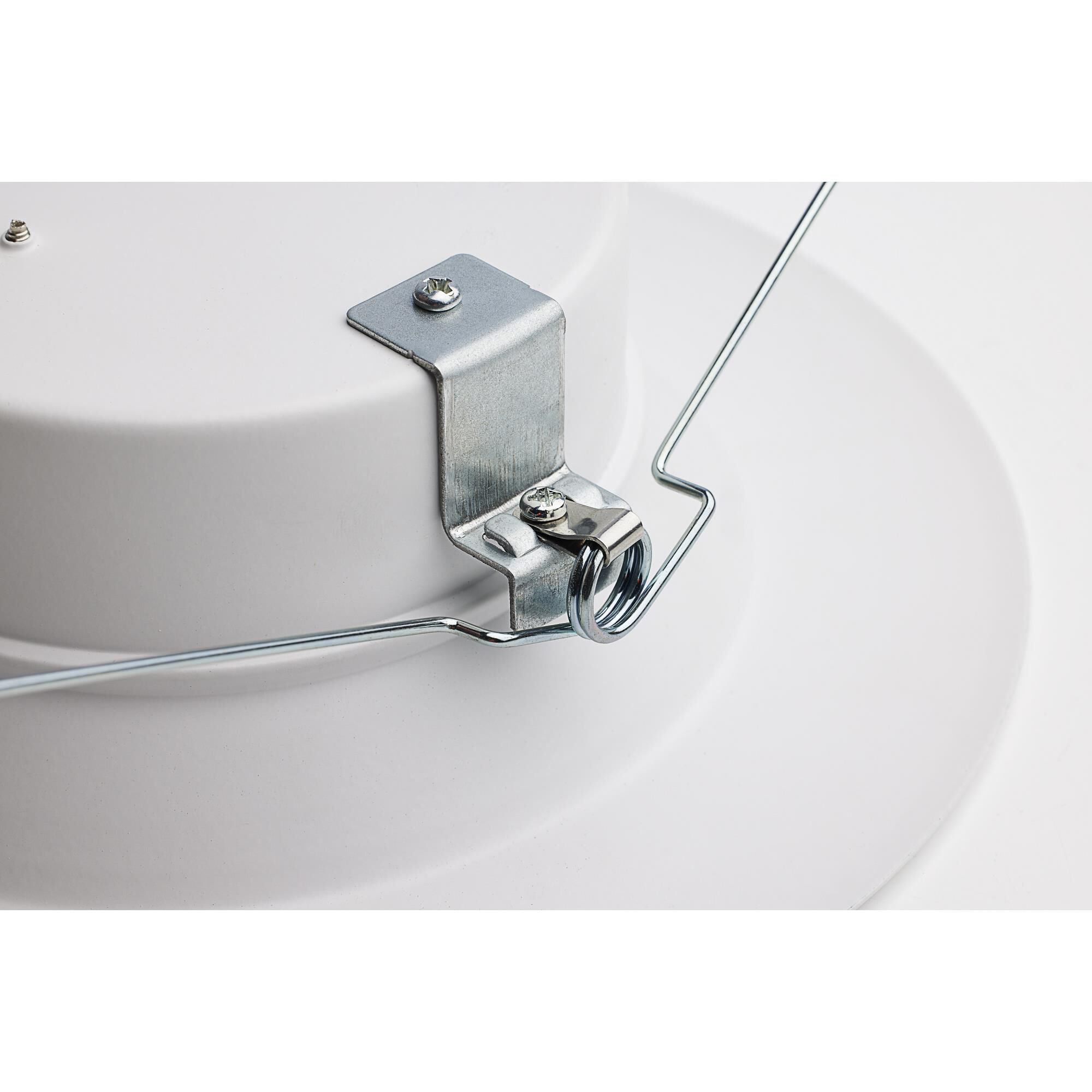 Shown in White finish