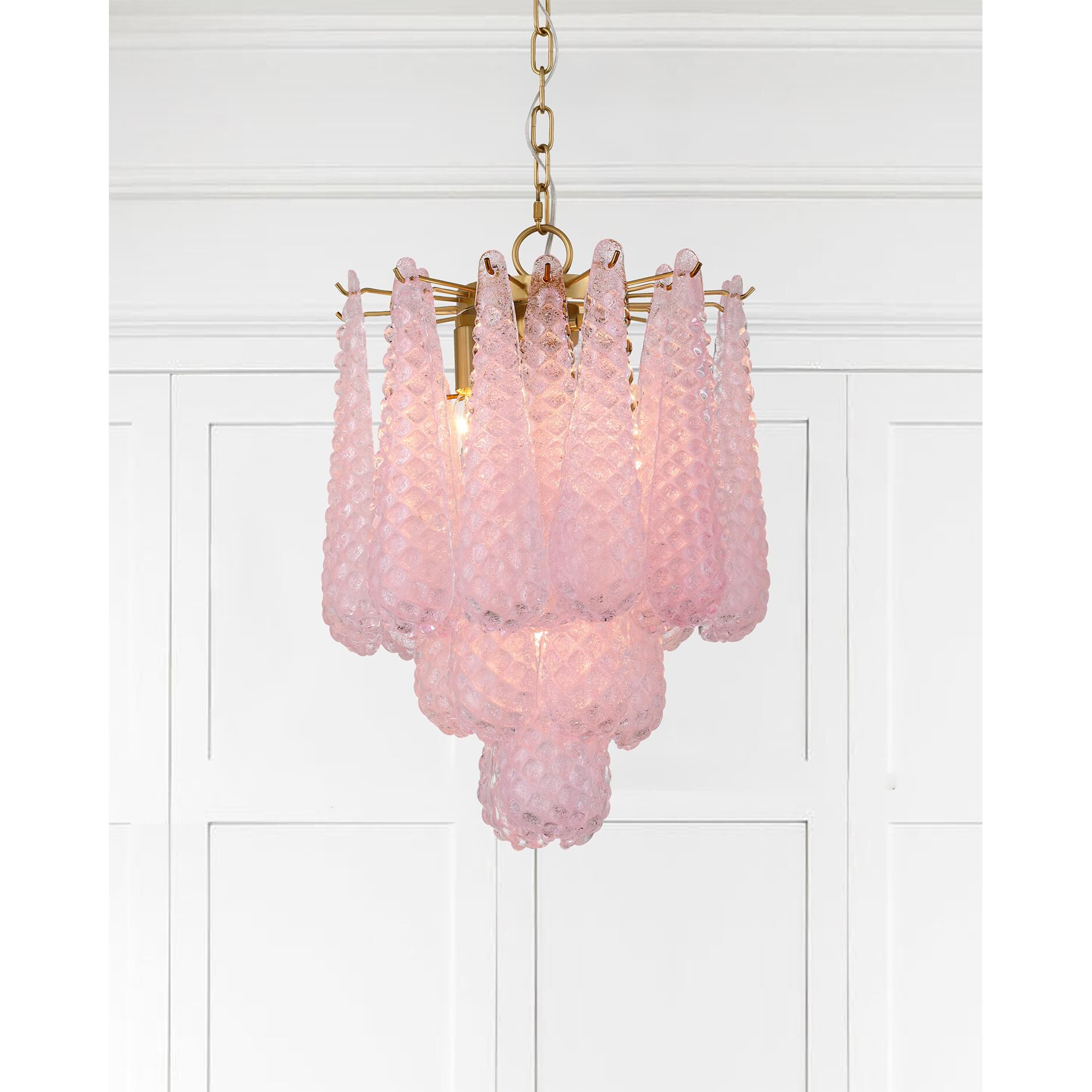 Ollie 14 Inch Large Pendant by Crystorama