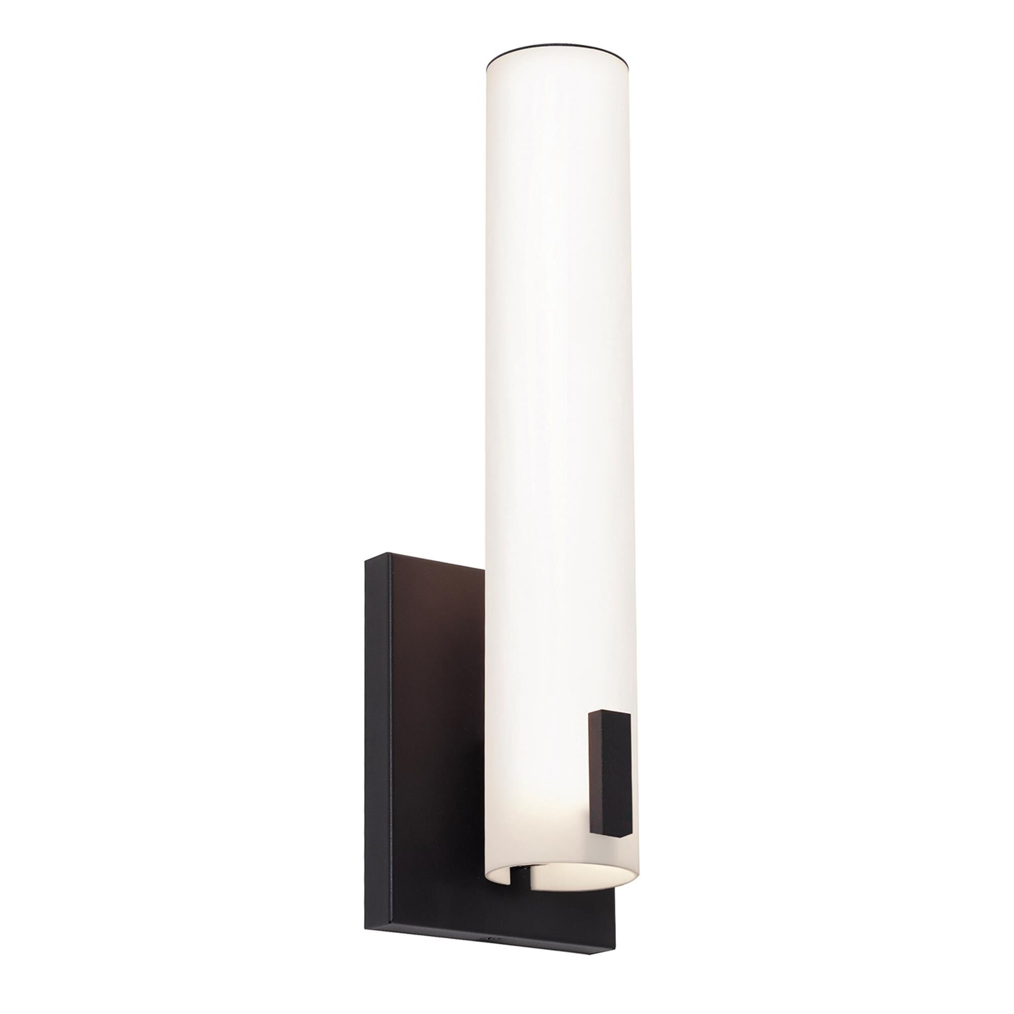 Shown in Black finish and White Acrylic glass