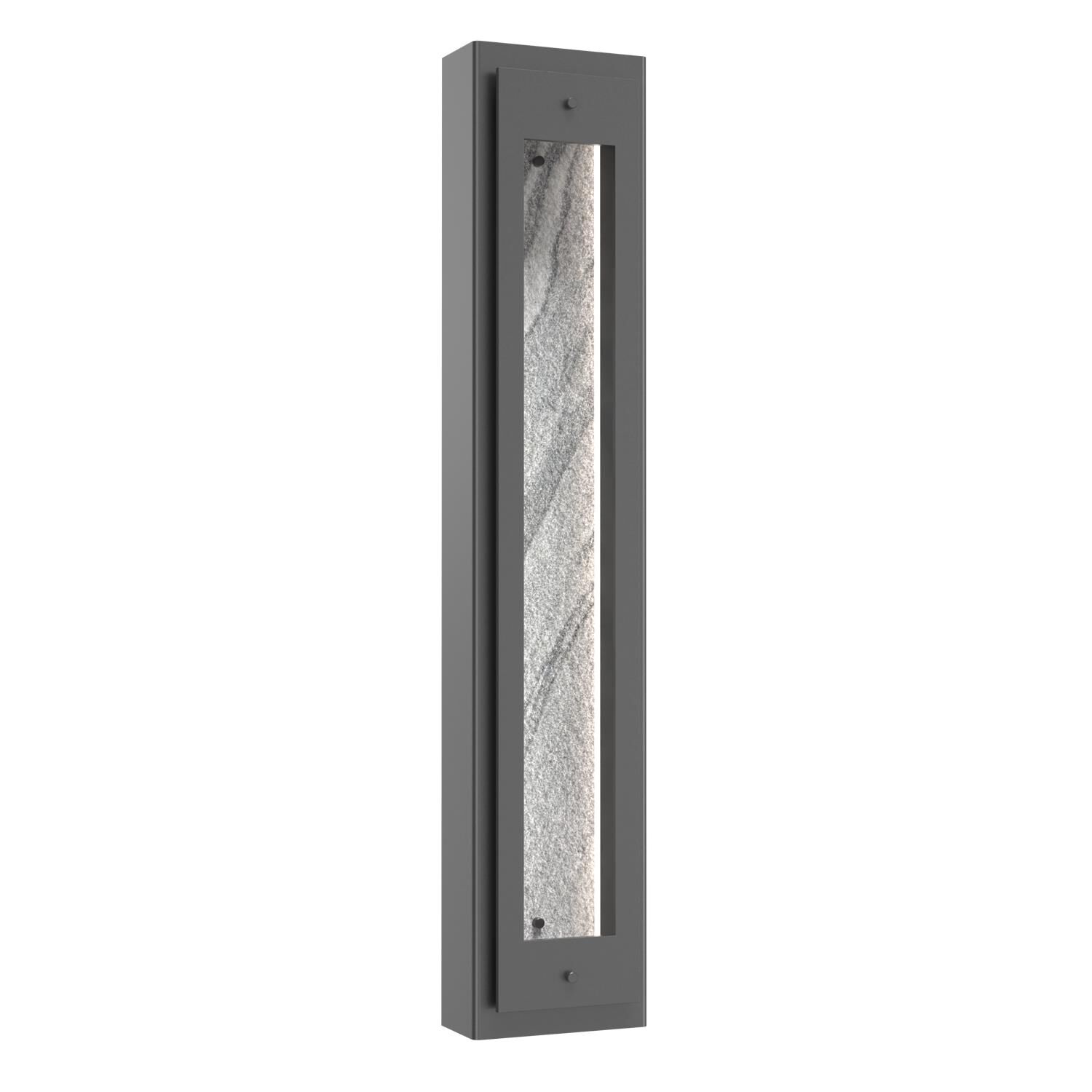 Shown in Argento Grey finish and Zebrano Marble Motif accent