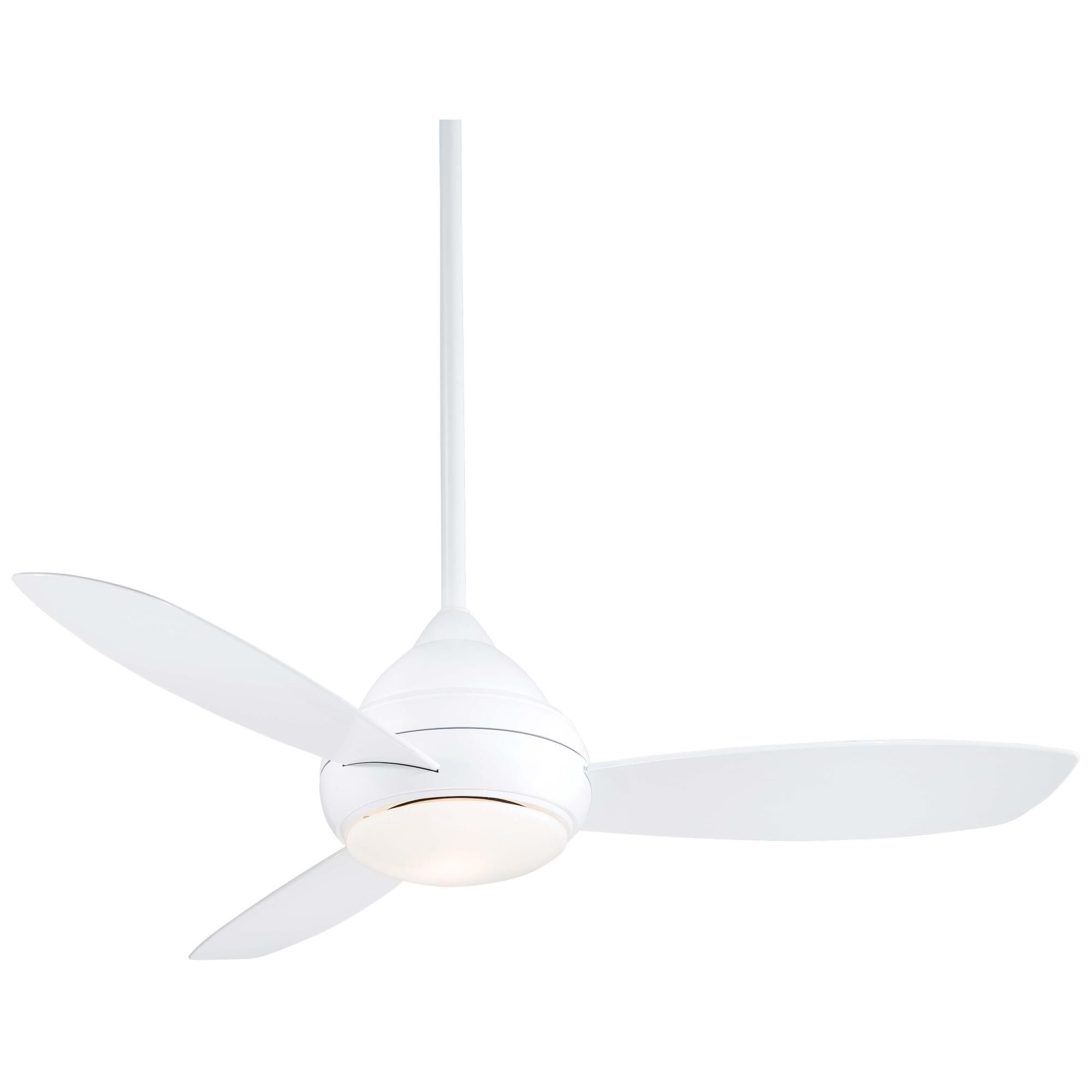 Concept Outdoor Rated 52 Inch Ceiling Fan with Light Kit by Minka Aire
