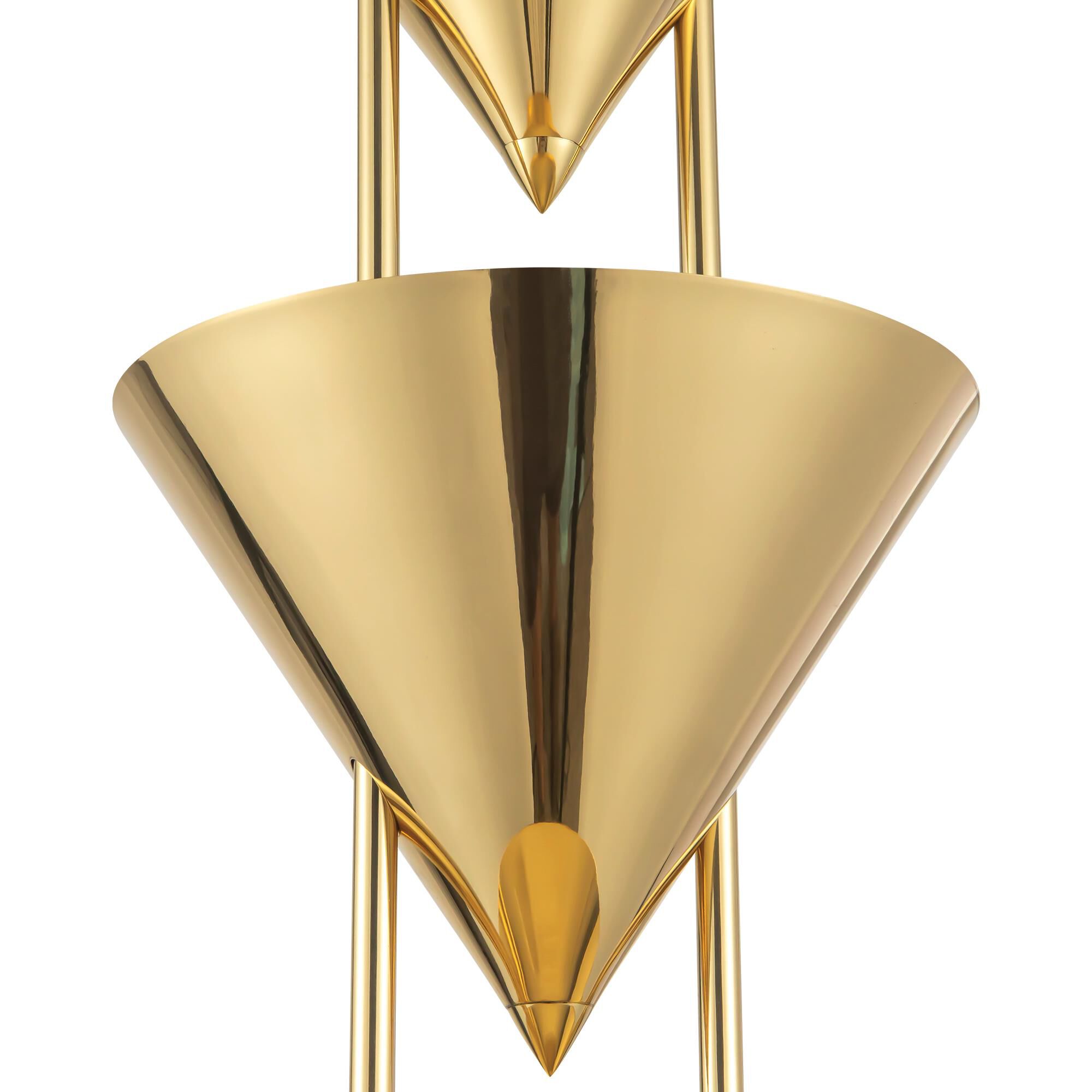 Shown in Patina Brass finish and Brass shade