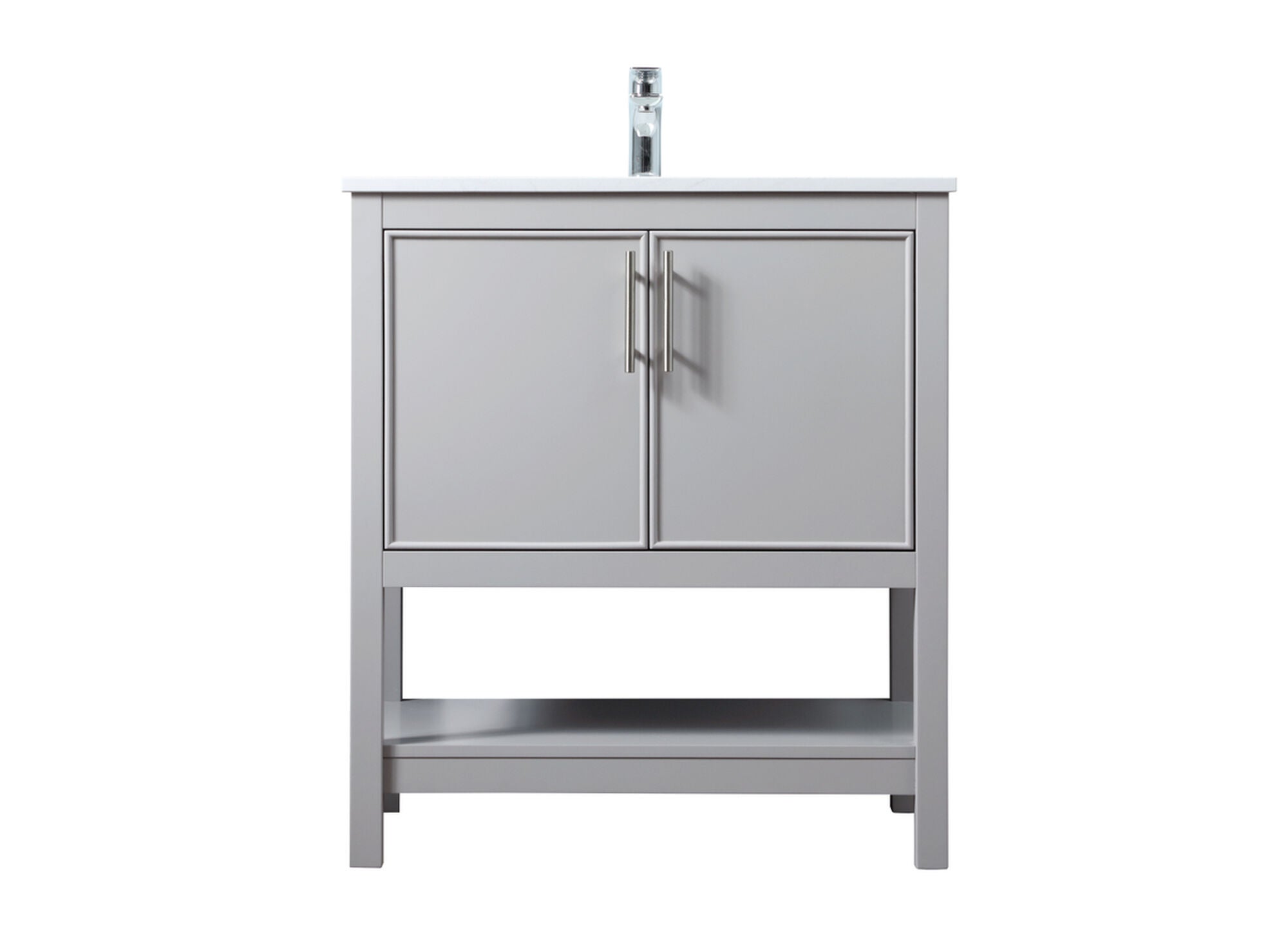 Shown in Grey finish