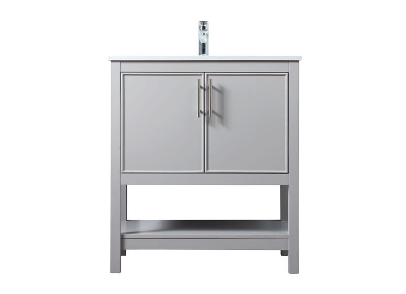 Everett 30 Inch Bath Vanity by Elegant Decor