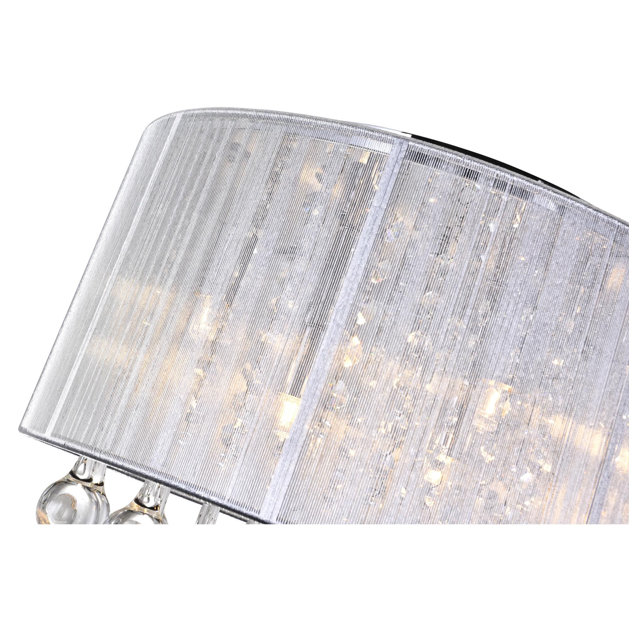 Water Drop 14 Inch 6 Light Flush Mount by CWI Lighting