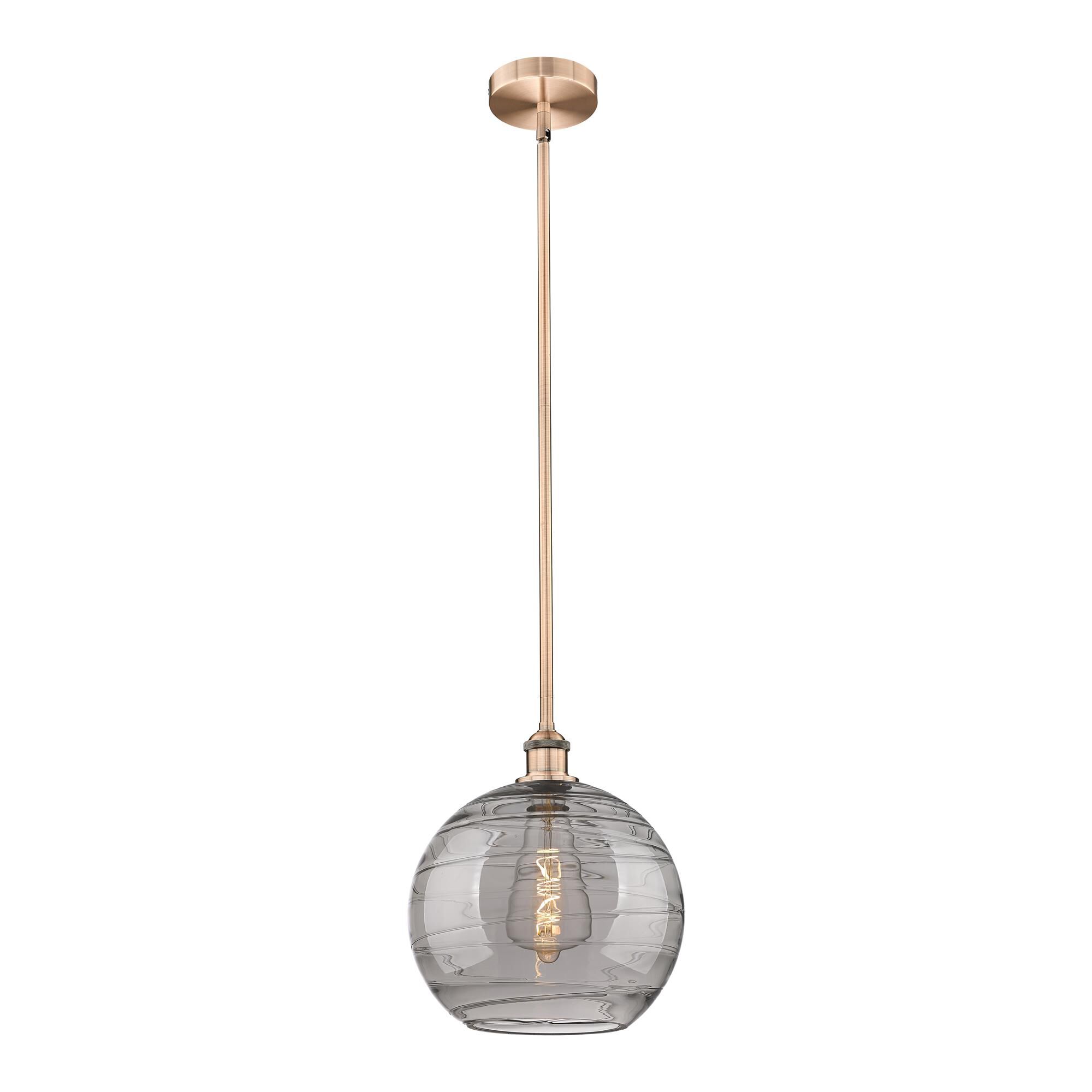 Bruno Marashlian Athens Deco Swirl Mini Pendant by Innovations Lighting