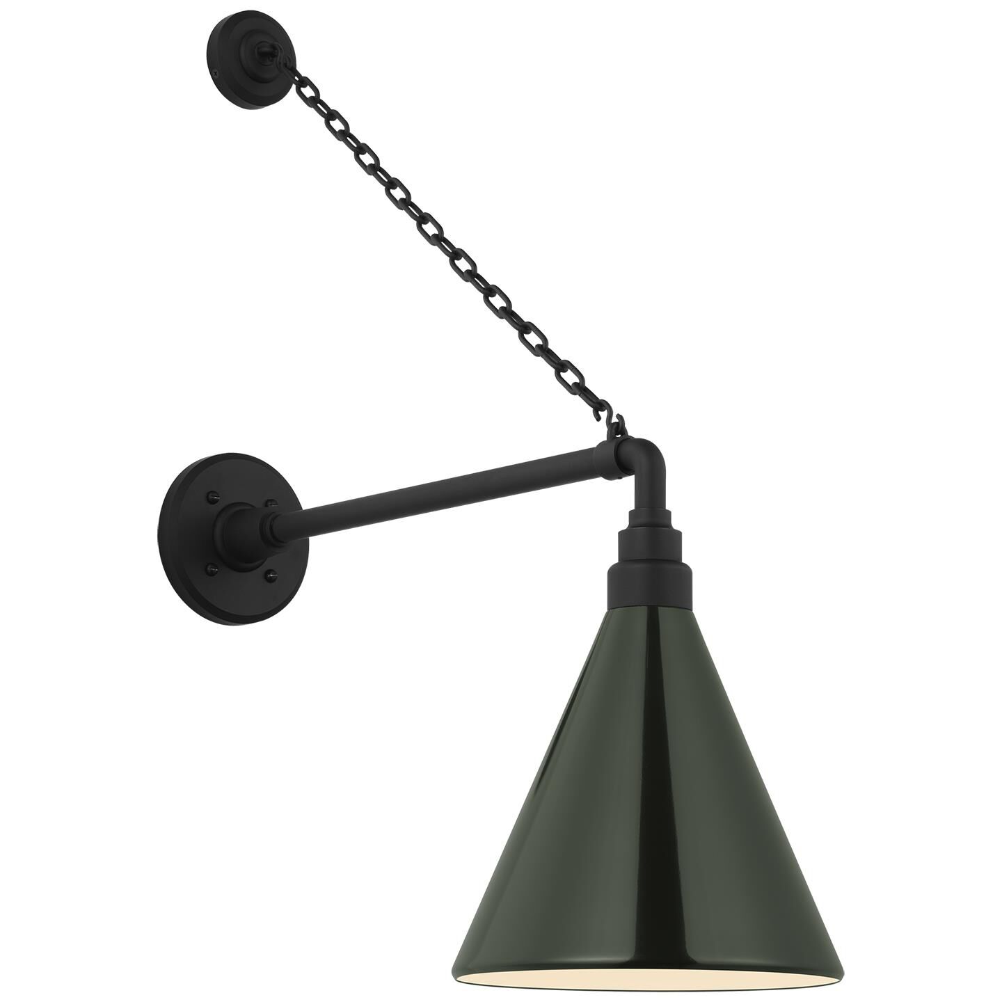 Thomas O'Brien Academy Barn Light 28 Inch Outdoor Wall Light by Visual Comfort Signature Collection