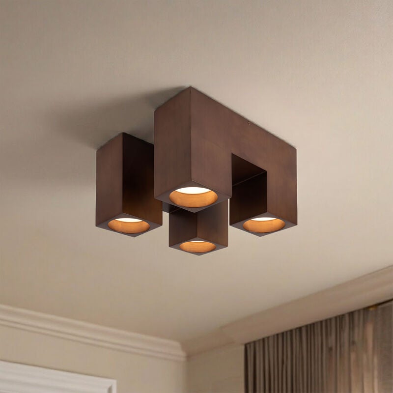 Bosco 15 Inch Semi Flush Mount by Kuzco