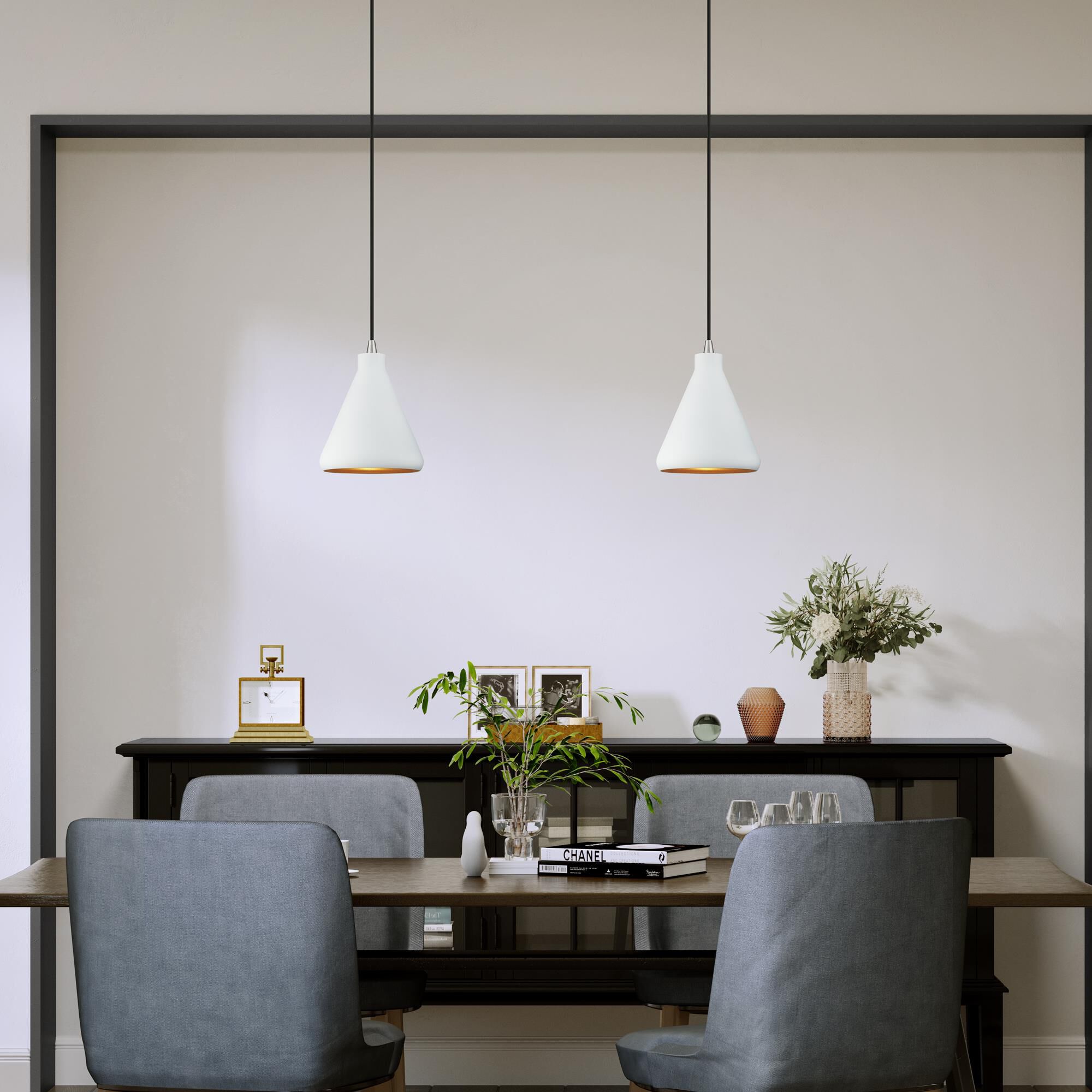 Geneva 7 Inch Mini Pendant by Livex Lighting