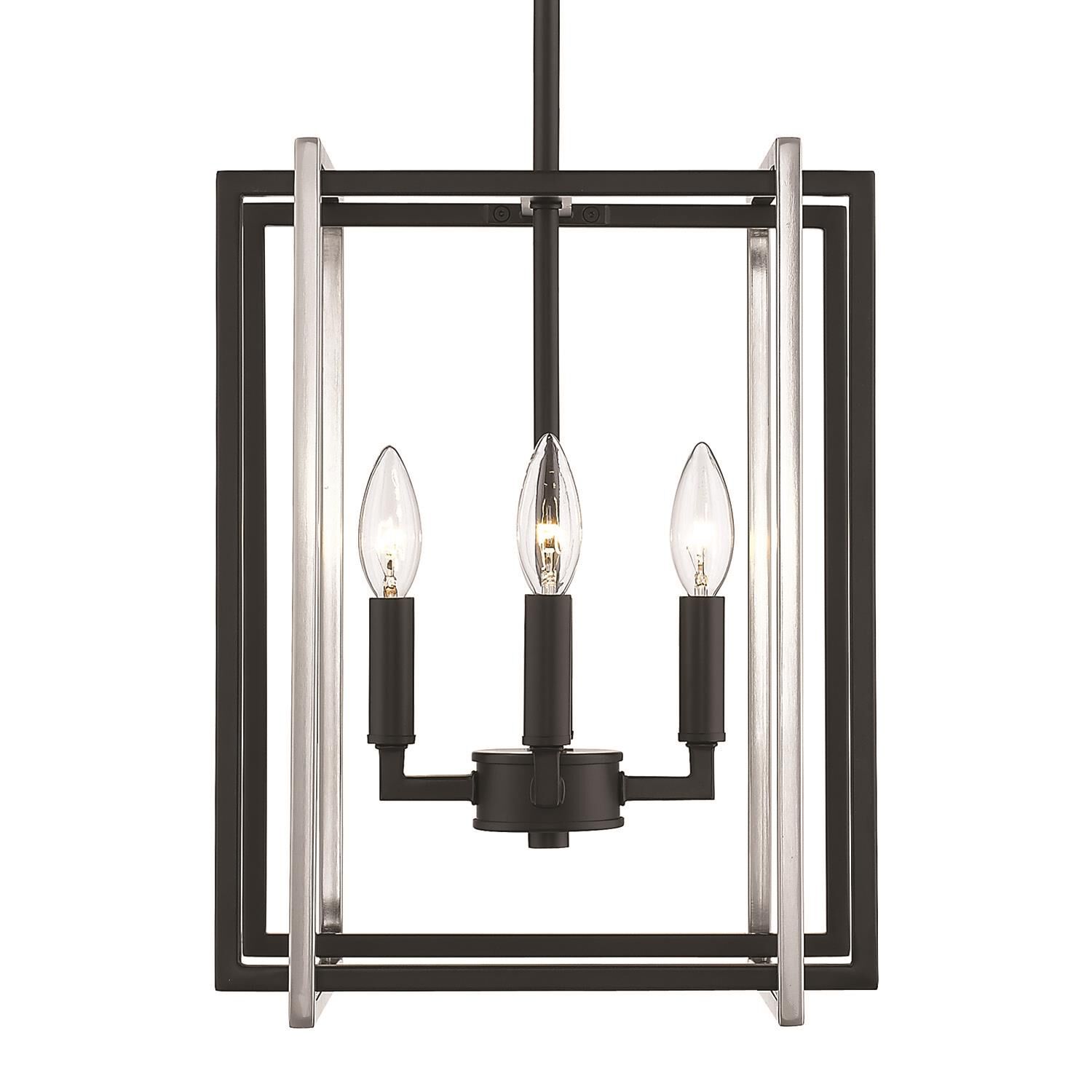 Tribeca 12 Inch 4 Light Mini Chandelier by Golden Lighting
