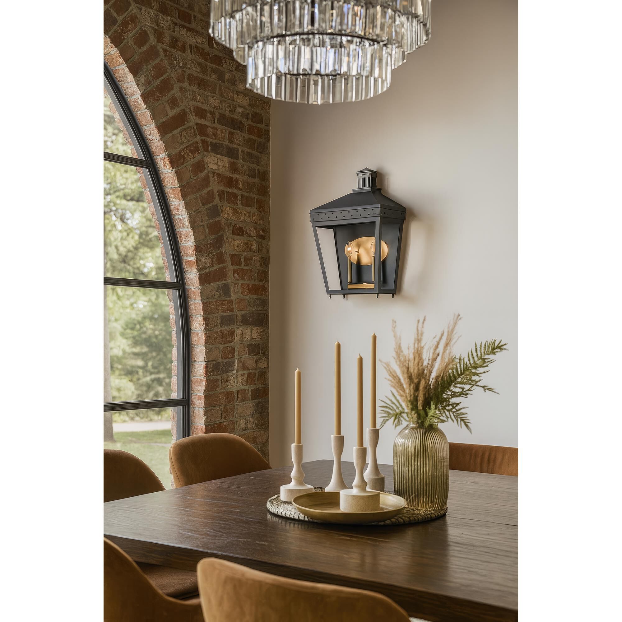 Shown in Silver and Gray finish and Clear glass