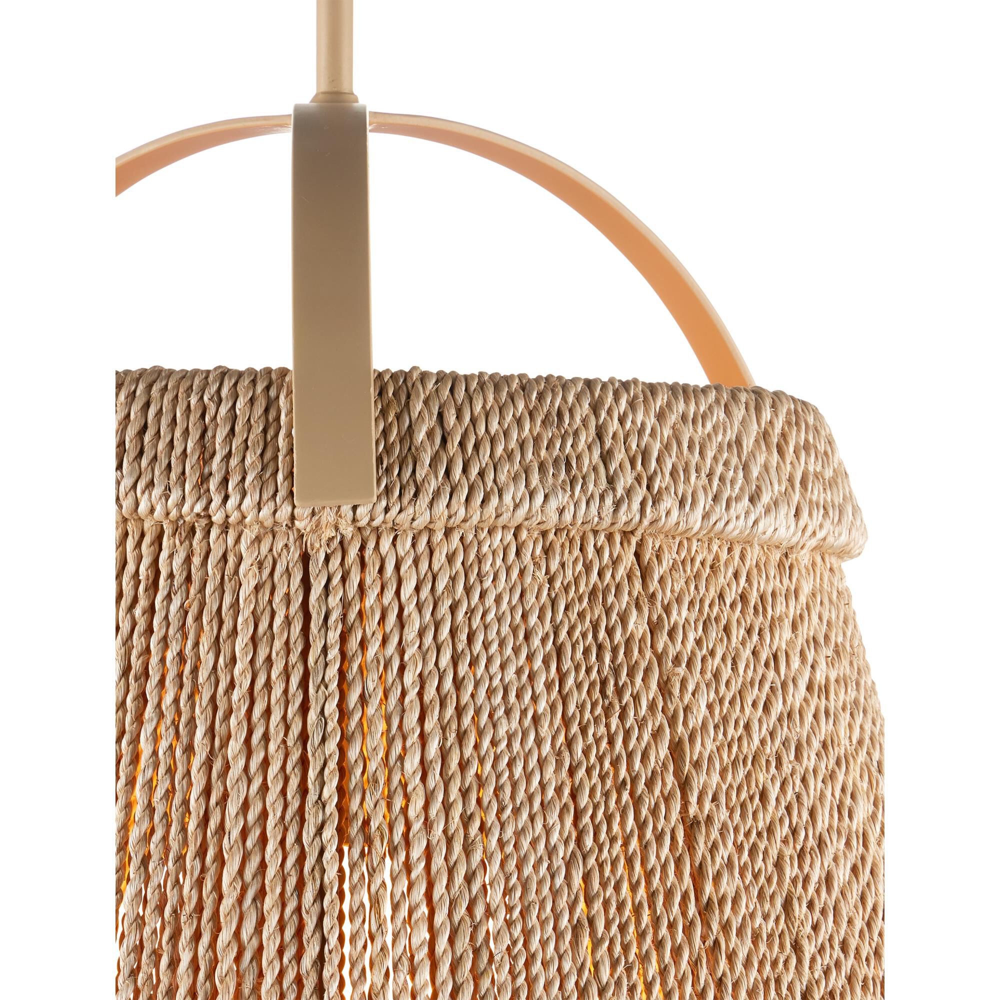 Shown in Natural, Frosted White and Beige finish