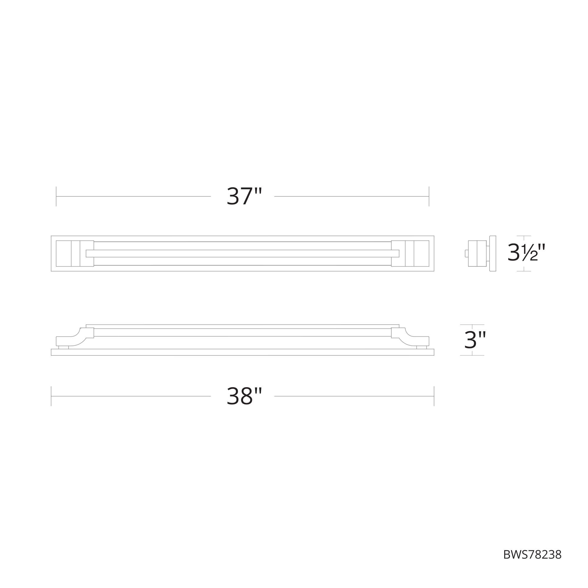Shown in Brushed Nickel finish and Tempered glass
