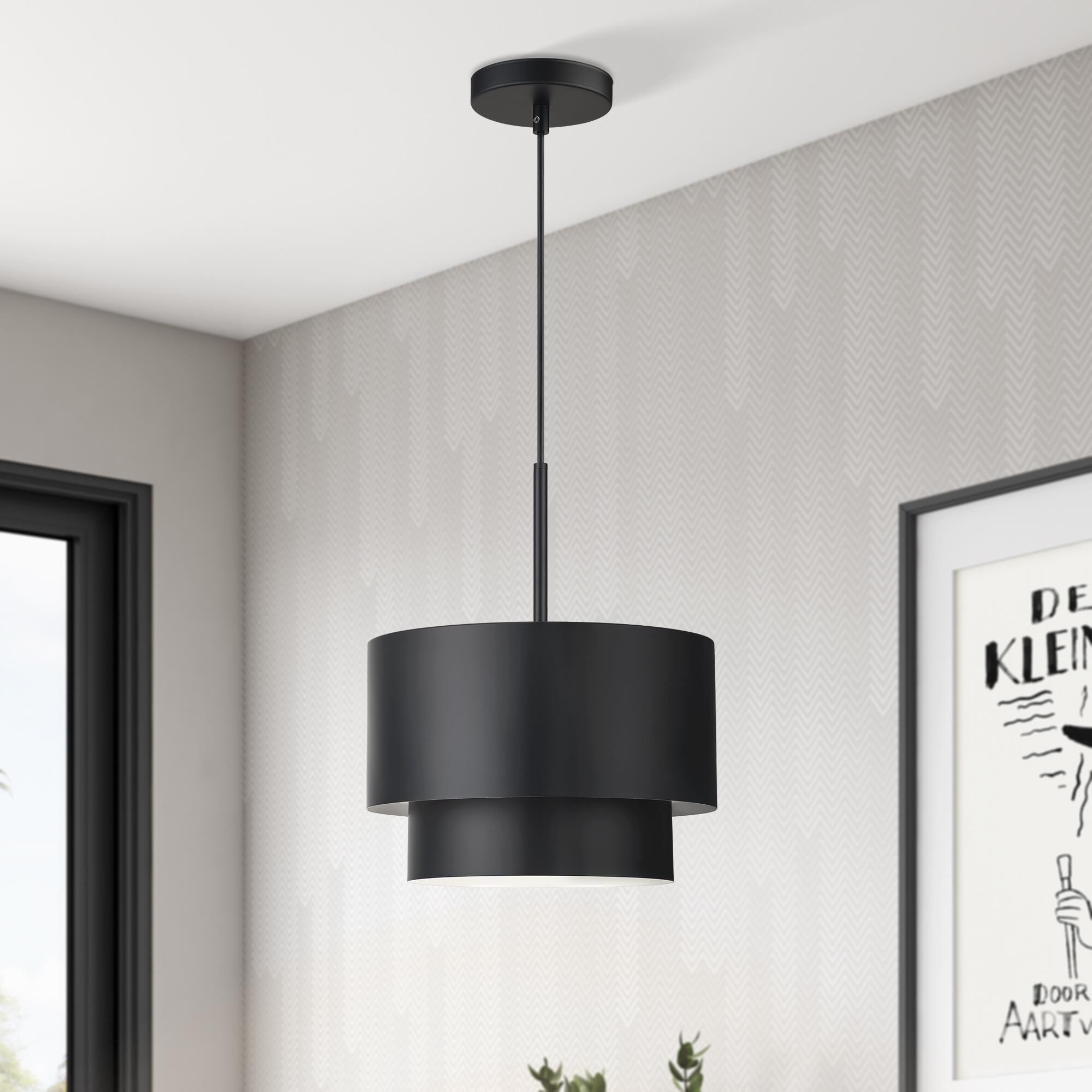 Zolana 12 Inch Mini Pendant by Livex Lighting