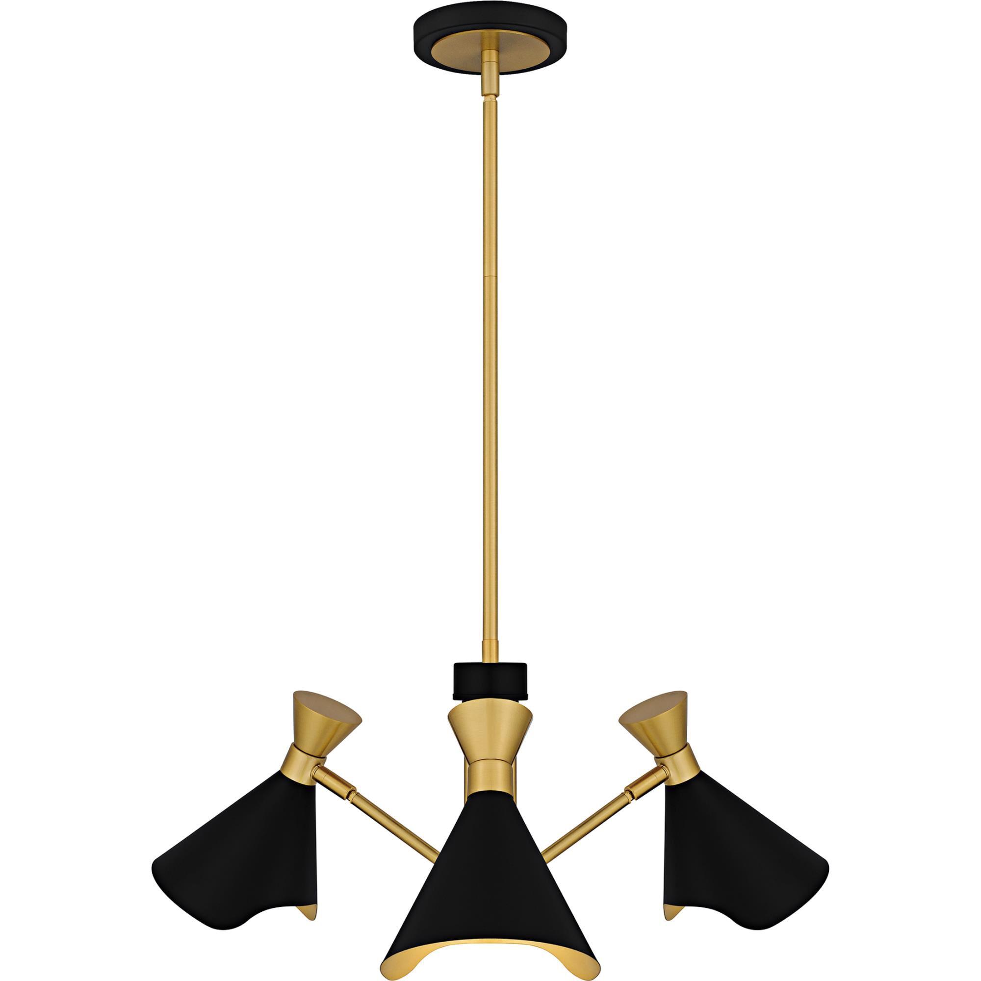 Shown in Matte Black finish and Metal shade