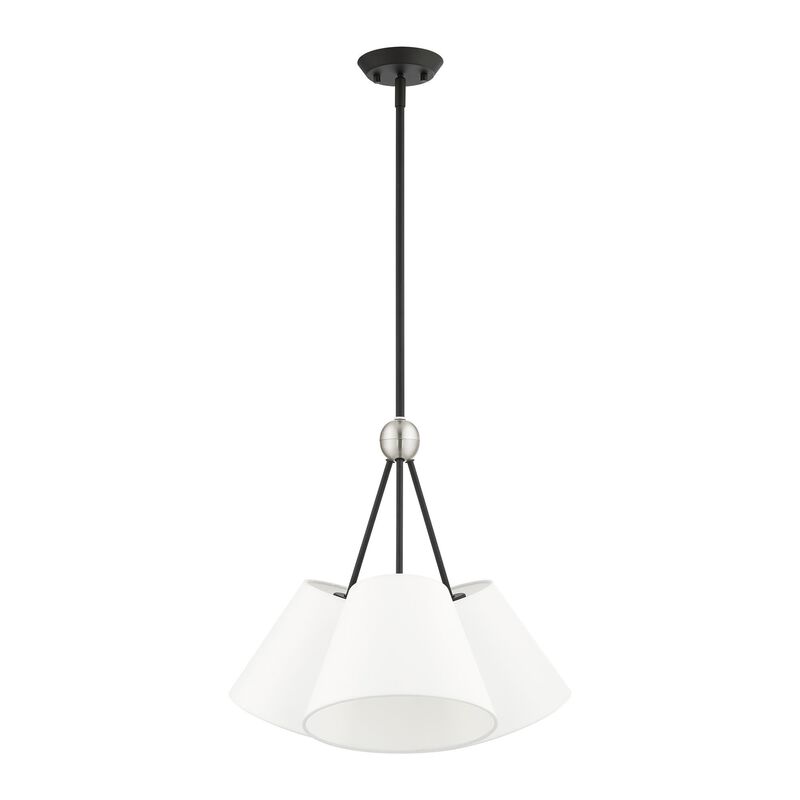 Prato 3 Light Multi Light Pendant by Livex Lighting