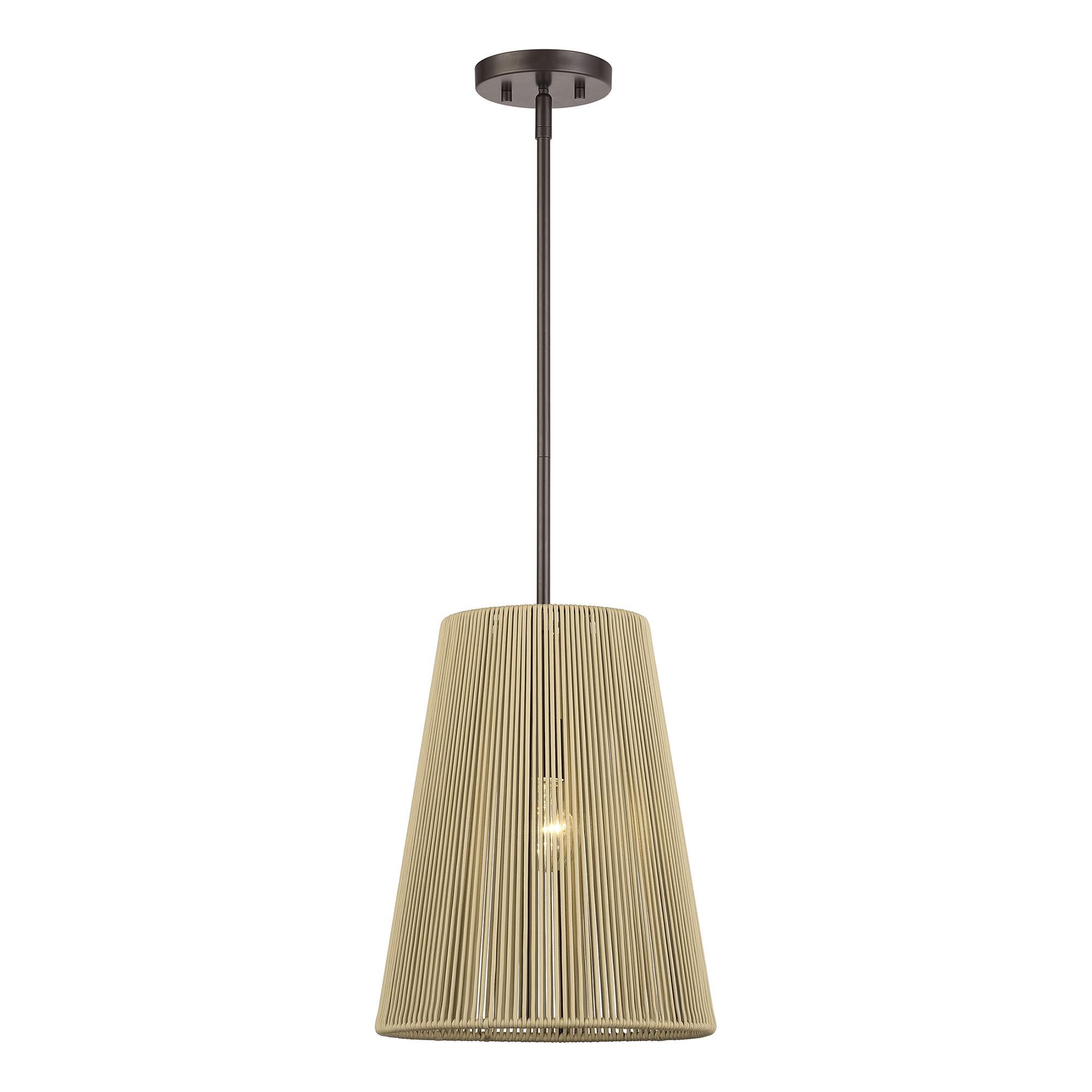 Florell 12 Inch Mini Pendant by Livex Lighting