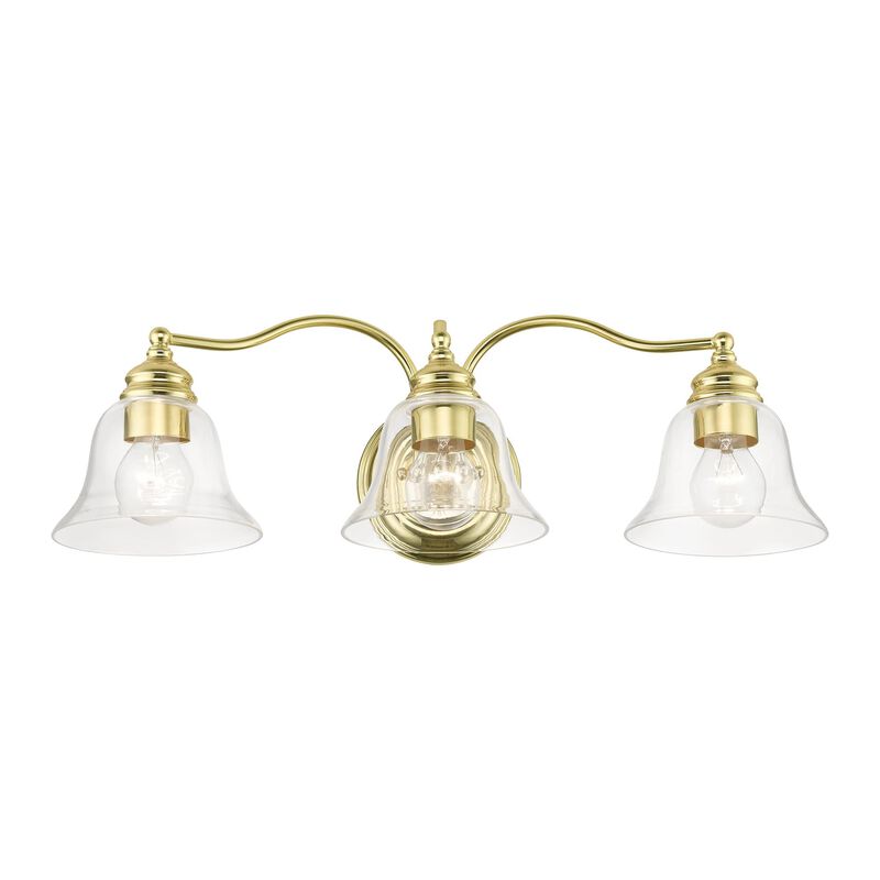 Moreland 24 Inch 3 Light Bath Vanity Light by Livex Lighting