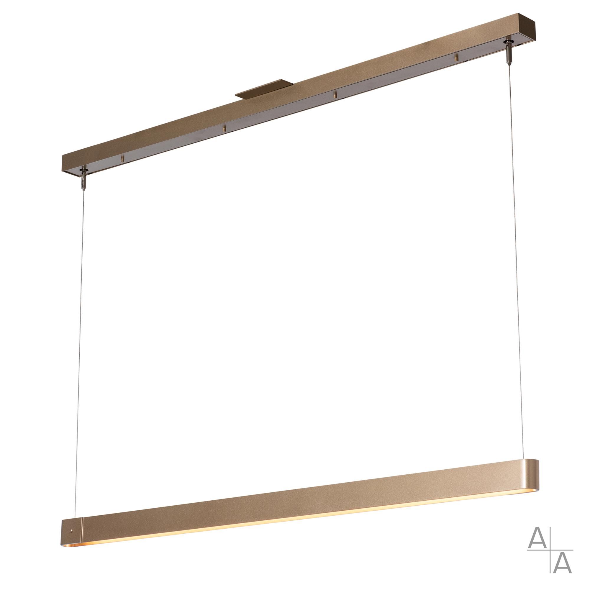 Shown in Soft Gold finish and Soft Gold Steel shade
