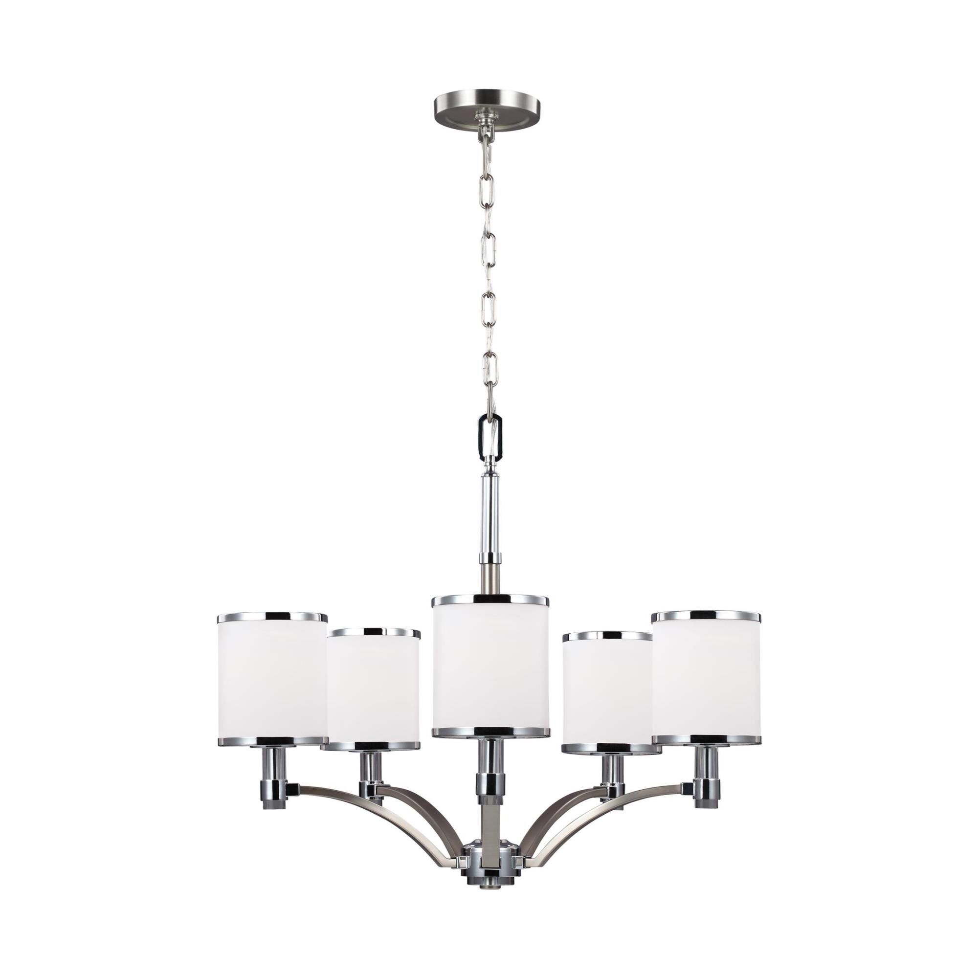 Prospect Park 25 Inch 5 Light Chandelier by Generation Lighting