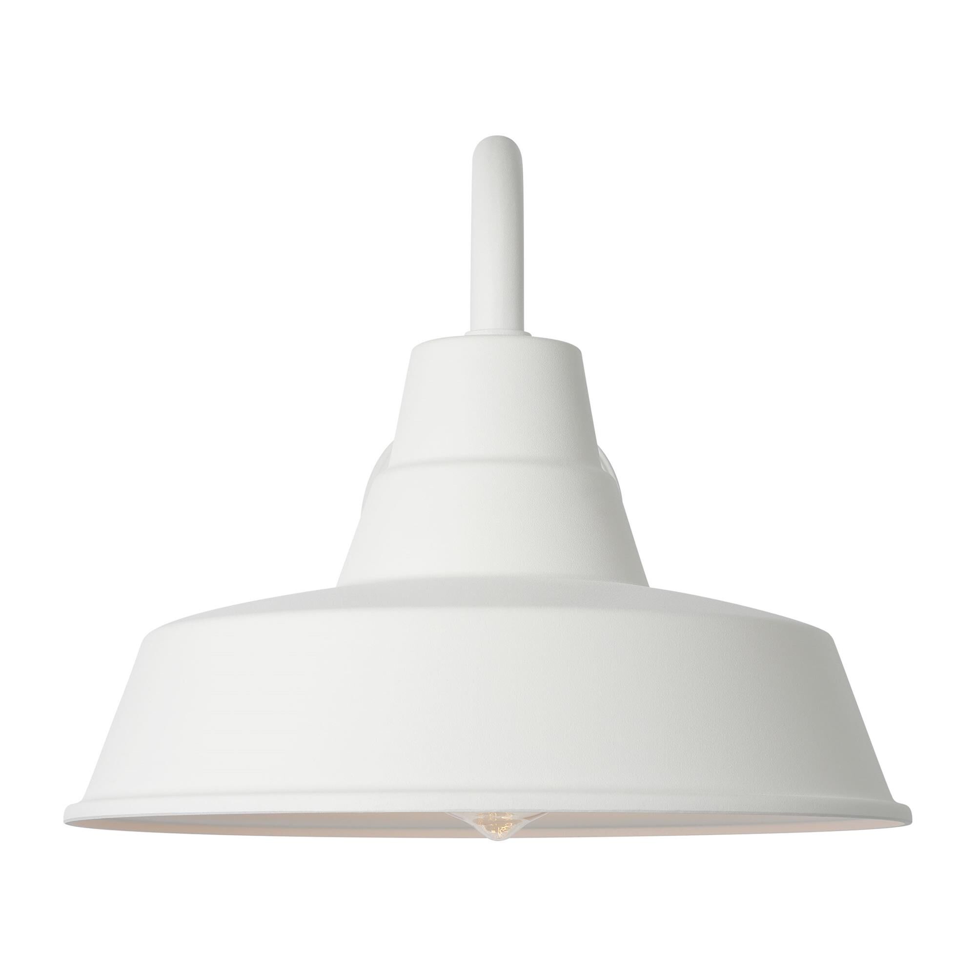 Shown in Outdoor Textured White finish