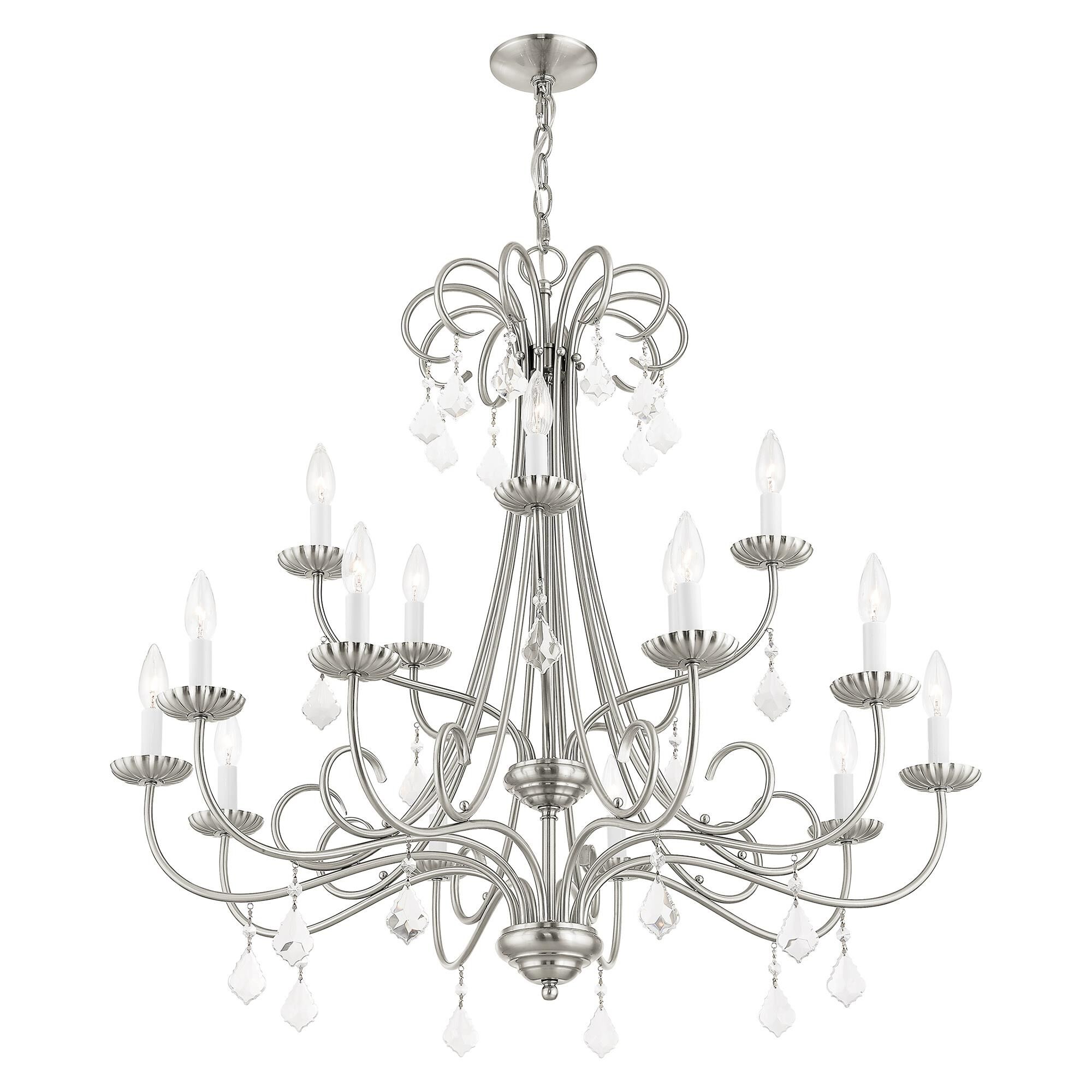 Shown in Brushed Nickel finish