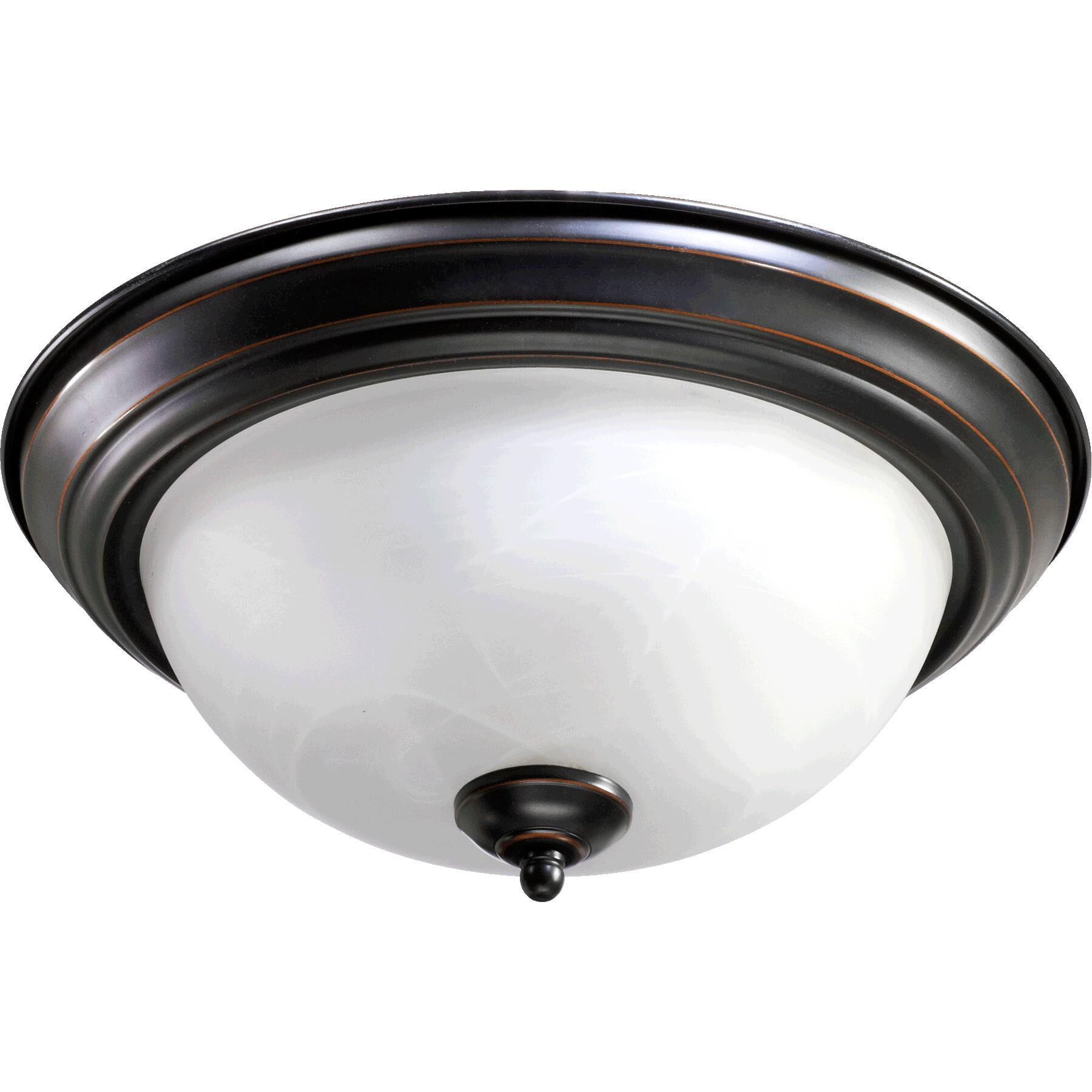 14 Inch 2 Light Flush Mount by Quorum International
