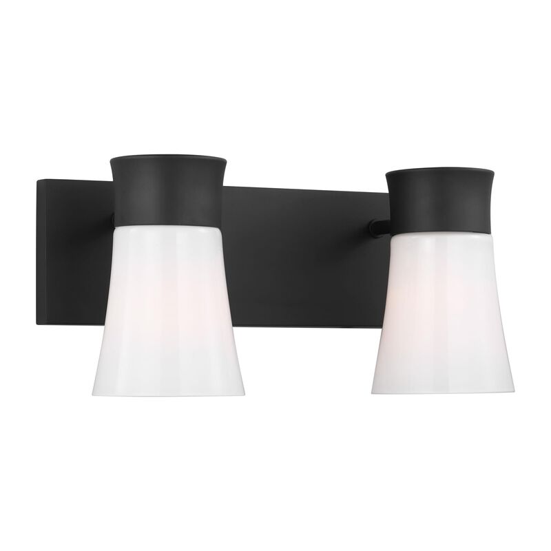 Drew & Jonathan Roy 14 Inch 2 Light Bath Vanity Light by Visual Comfort Studio