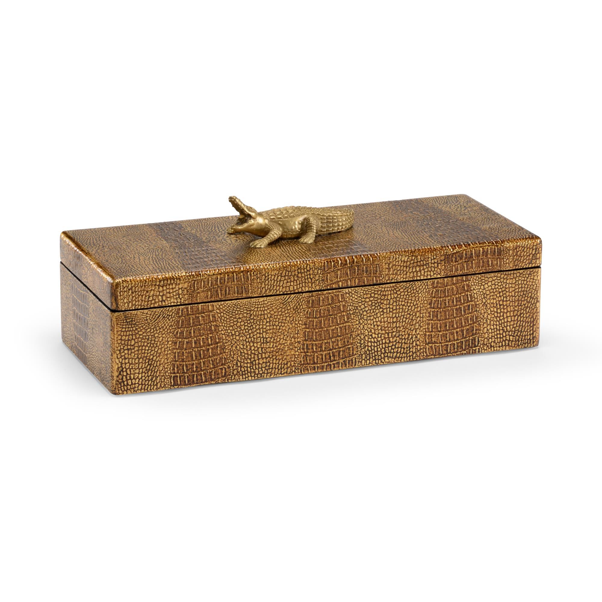 Alligator Accent Box by Chelsea House
