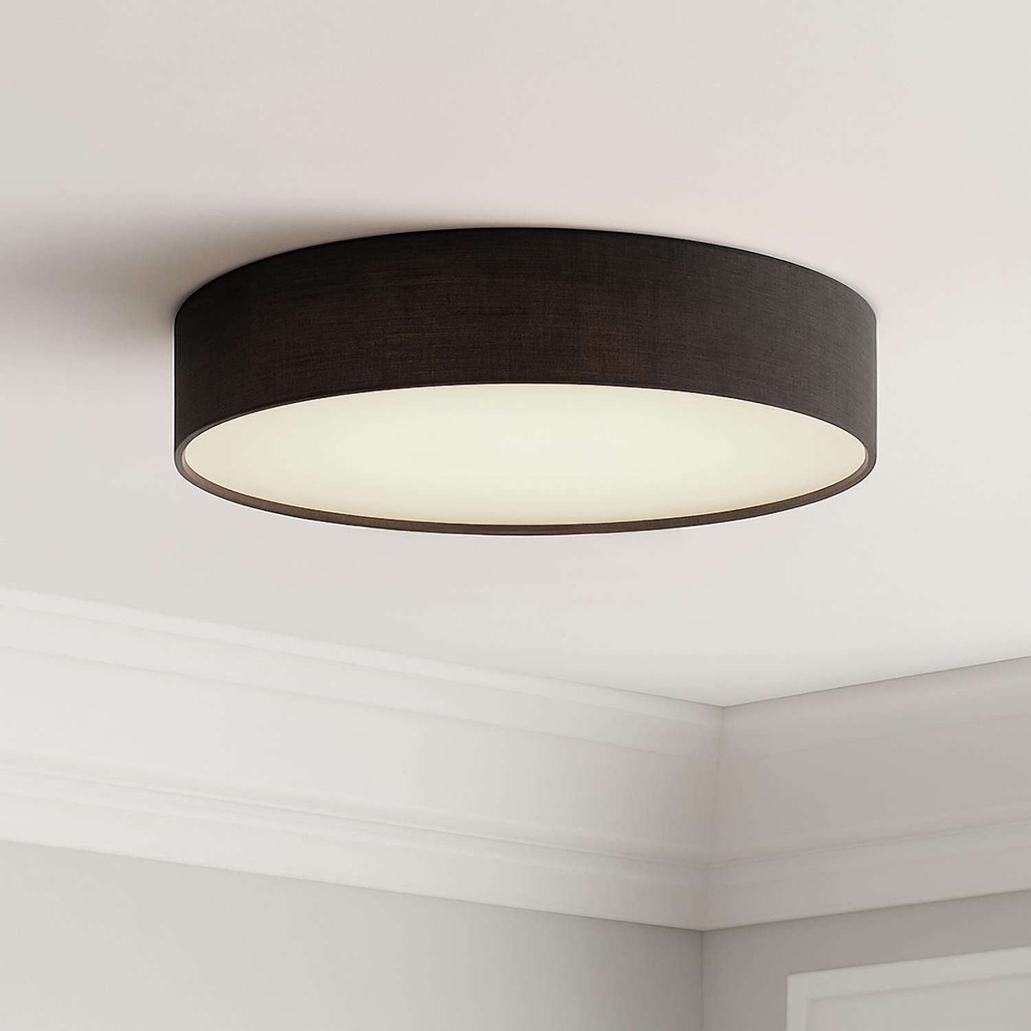 Shown in Black and White finish