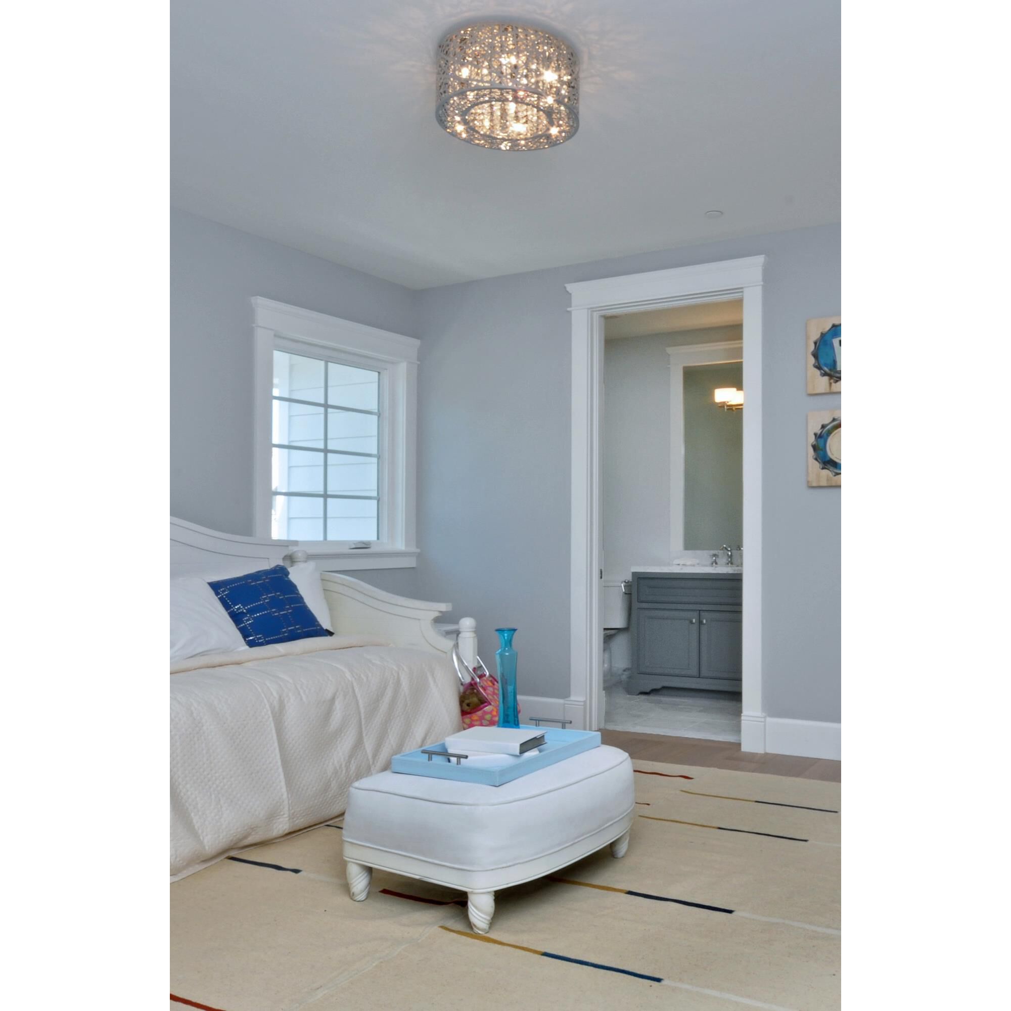 Inca 15 Inch 7 Light Flush Mount by Et2 Lighting