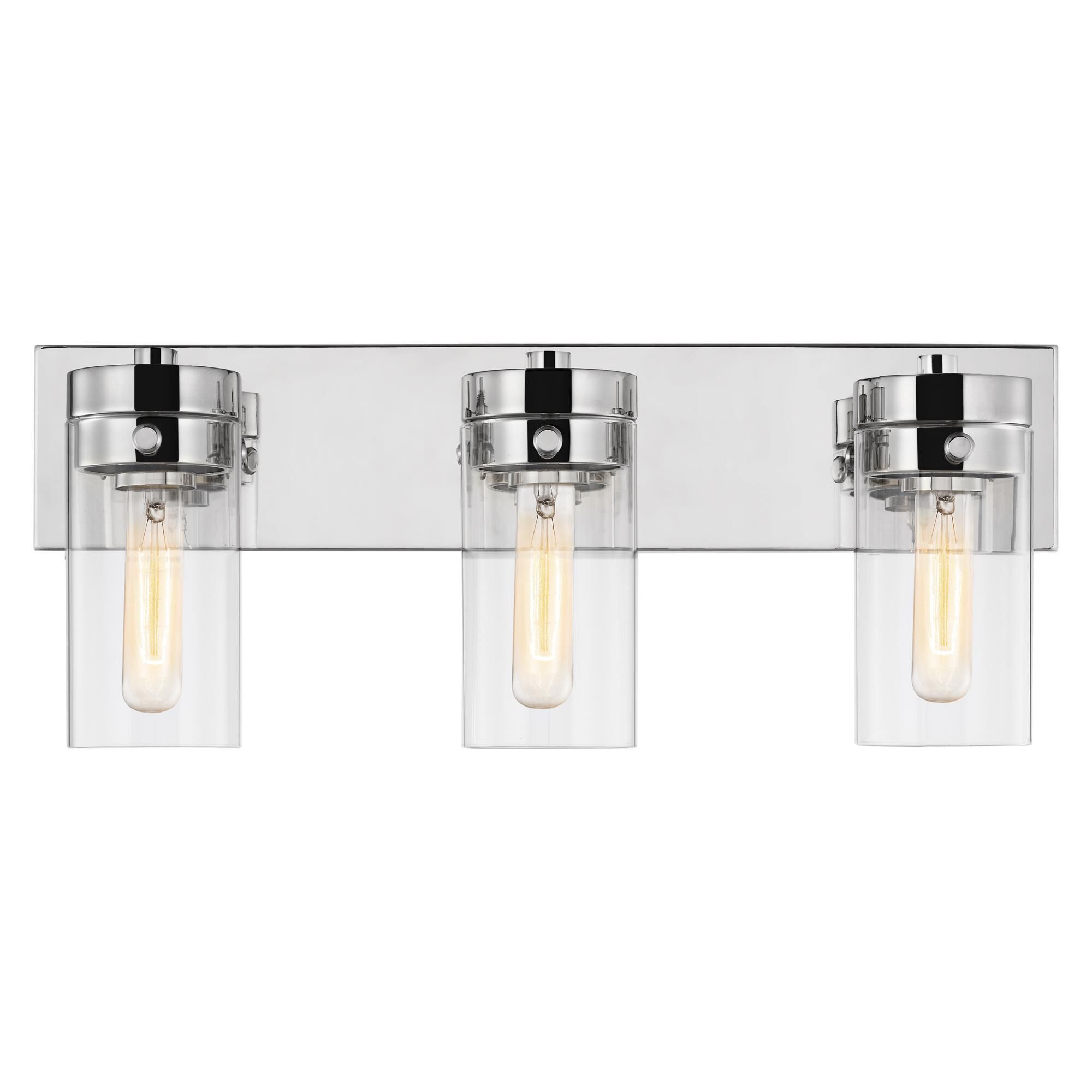 Intersection 22 Inch 3 Light Bath Vanity Light by Nuvo Lighting