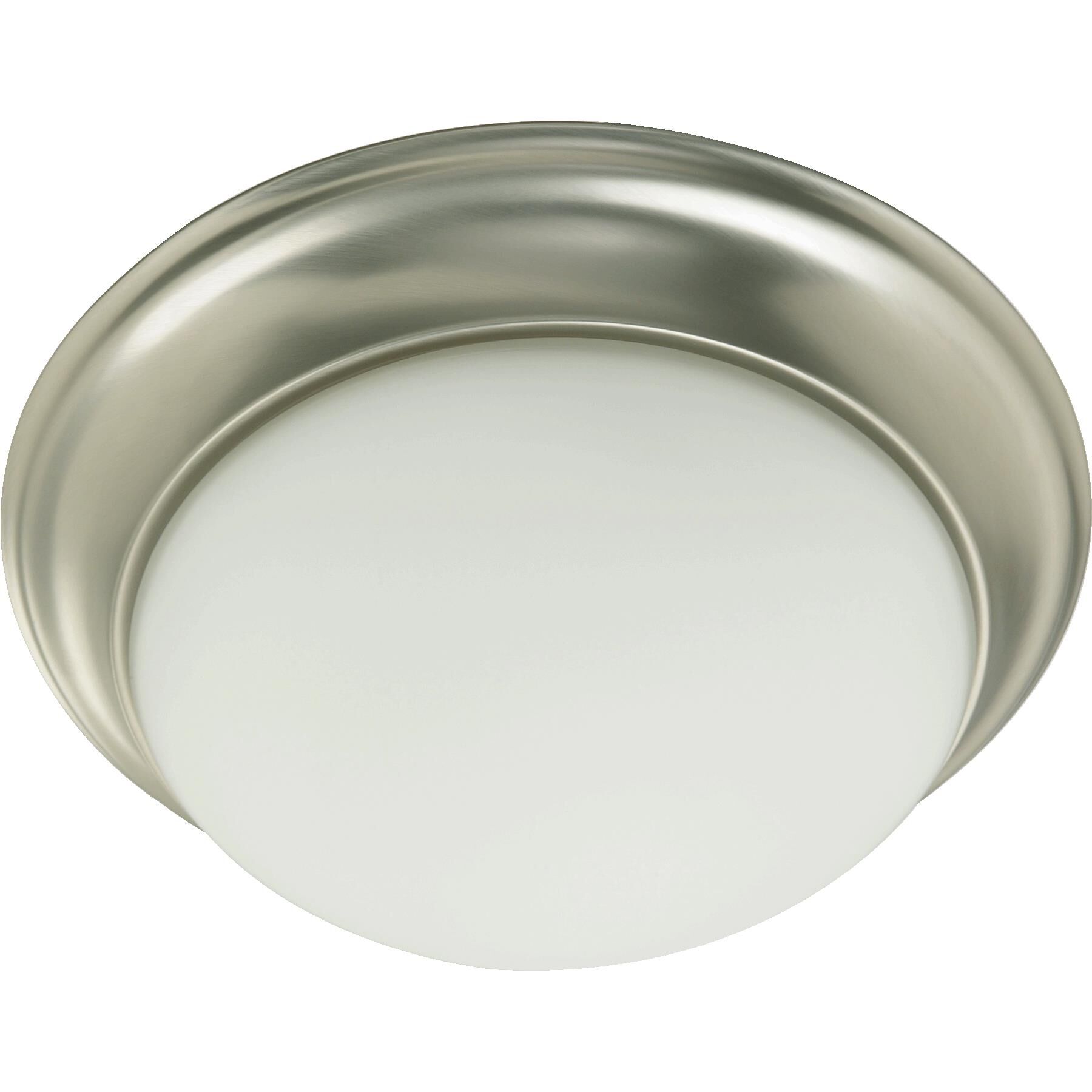 Shown in Satin Nickel finish and Satin glass