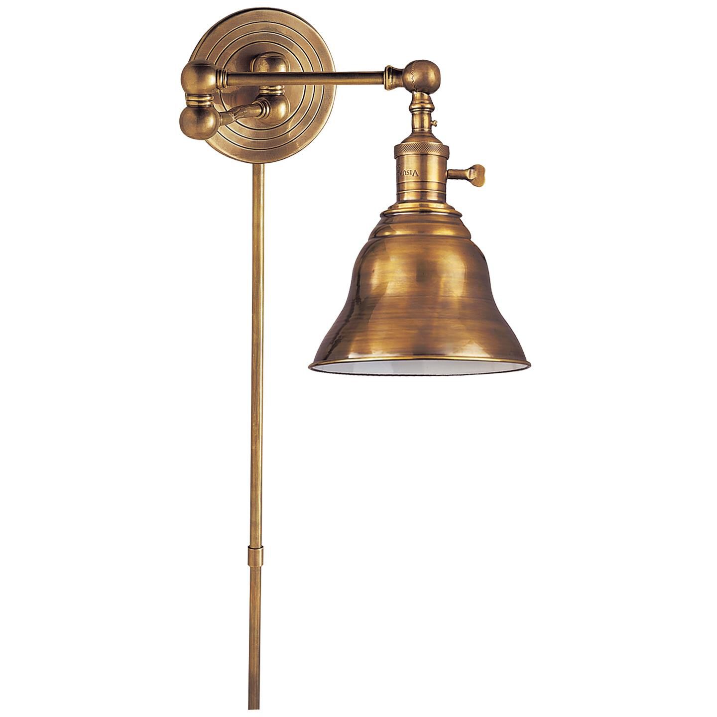 Swing Arm Wall Lamp by E. F. Chapman Boston by Visual Comfort Signature Collection
